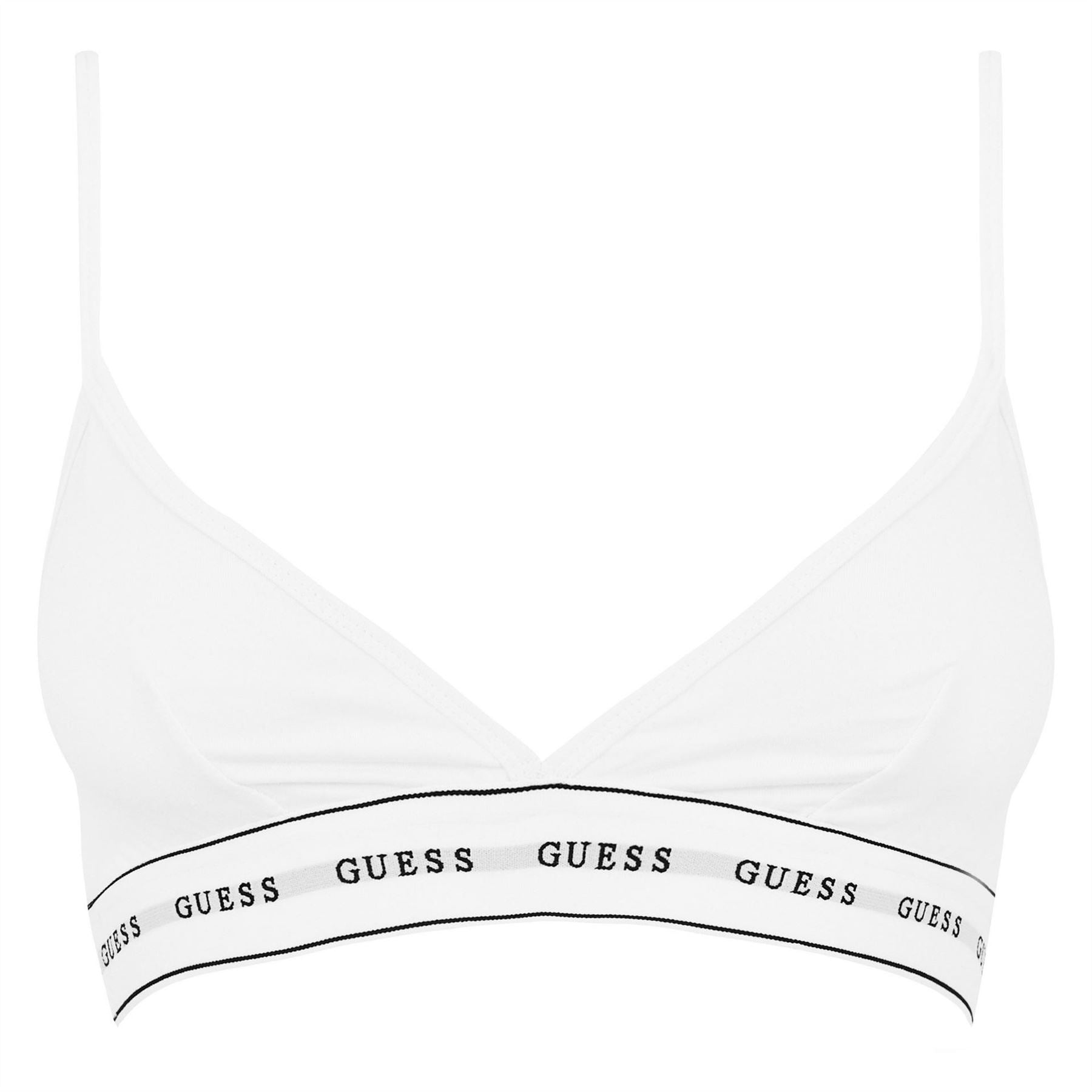 Guess Logo Triangle Bralette