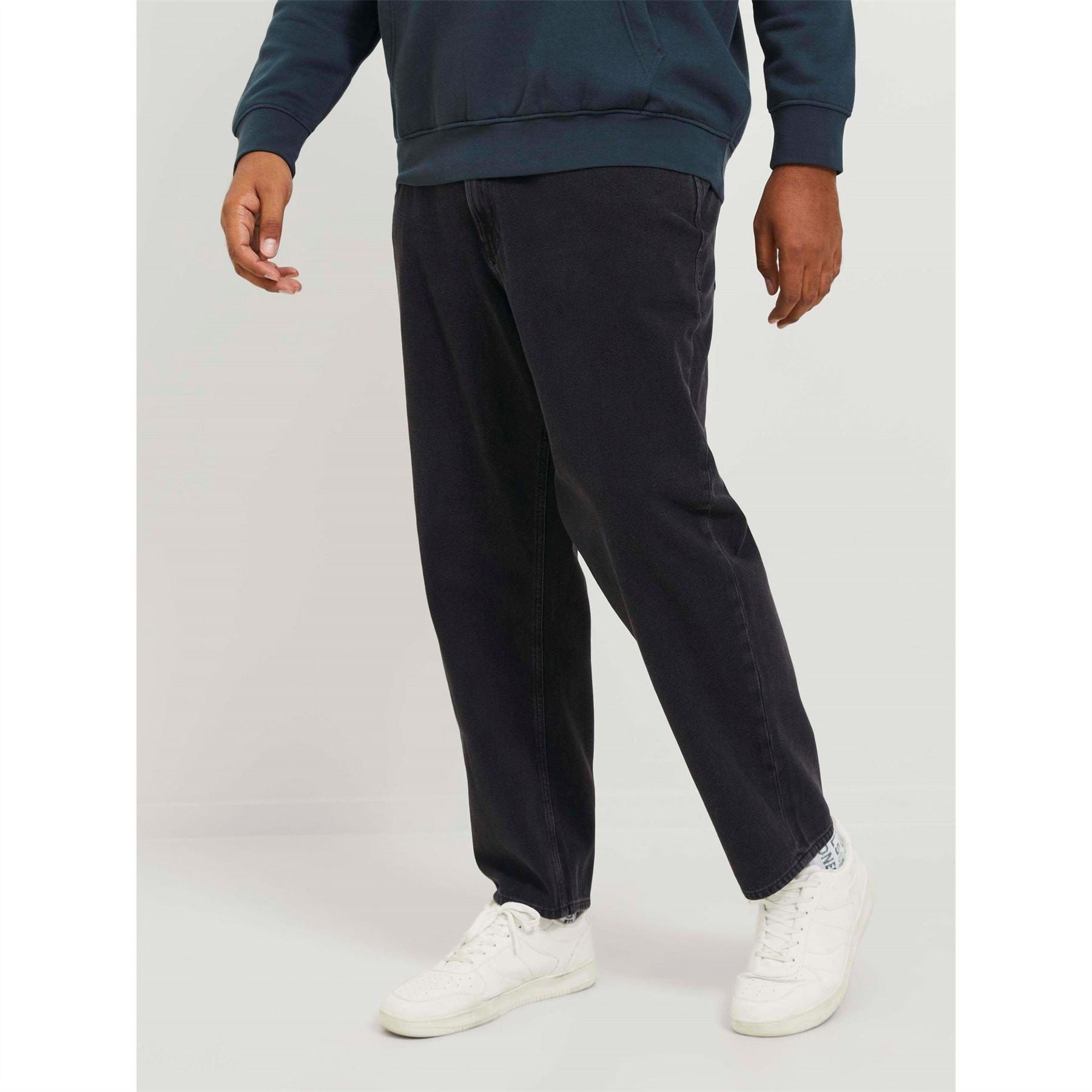 Jack and Jones Chris Five Pocket Wide Fit Jeans