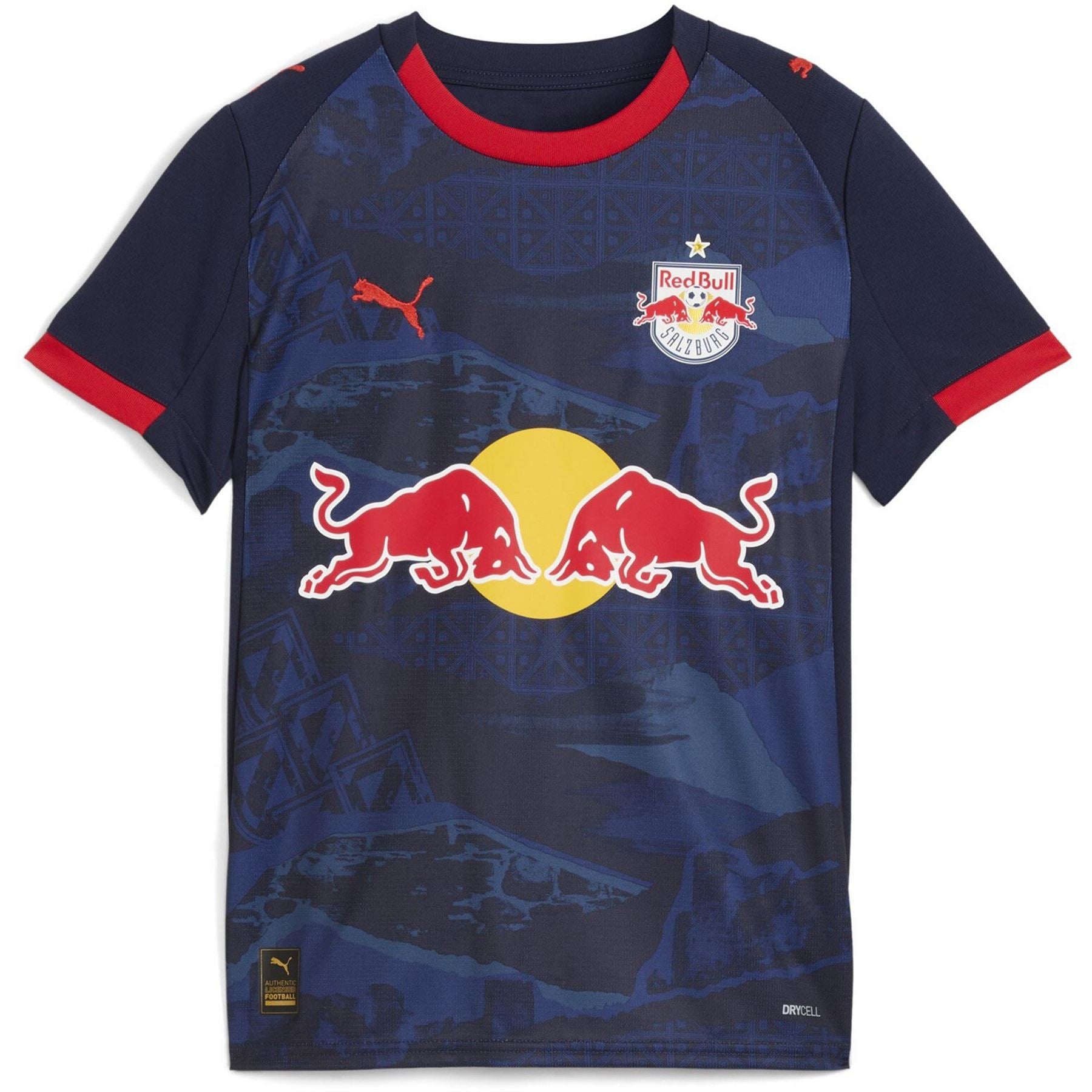 Puma Rb Salzburg Away Shirt 2025 2026 Juniors