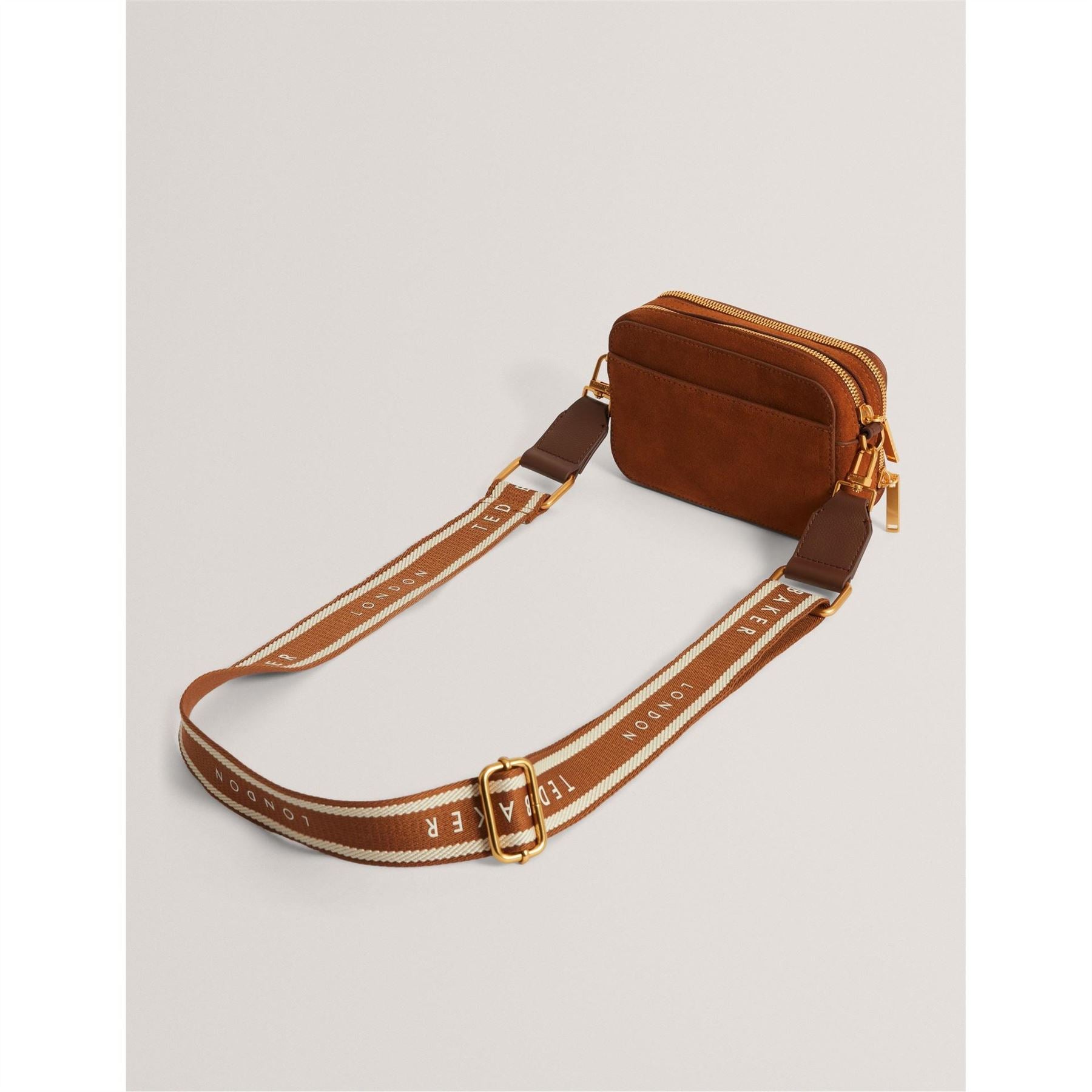 Ted Baker Rectangle Shape Camera Bag with Gold Tone Hardware