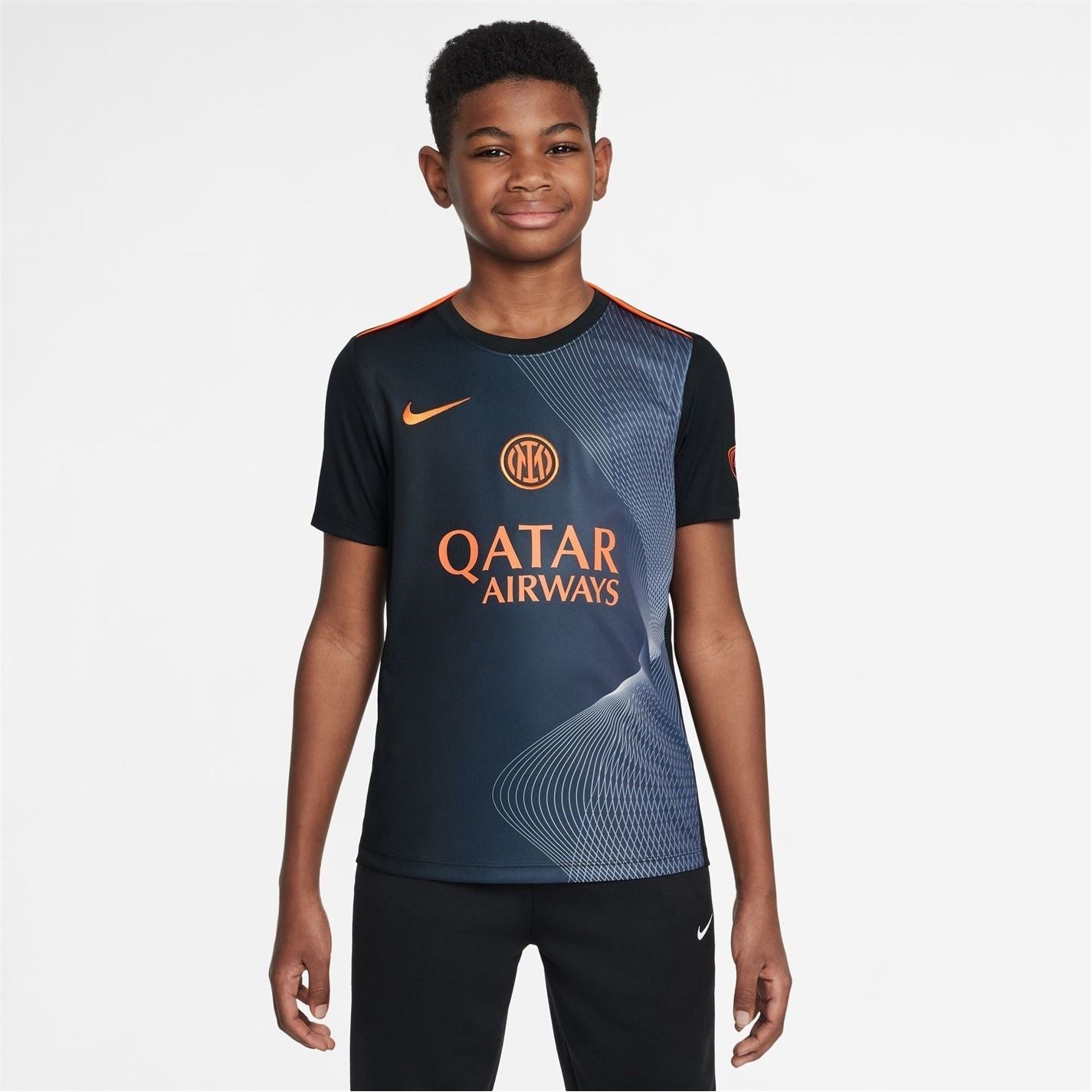 Nike Inter Milan Pre Match Shirt 2025 2026 Juniors