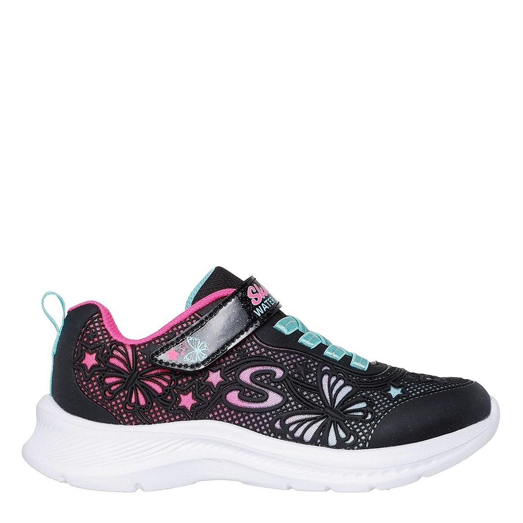 Skechers Theme Kpu Water Repellent Sn Runners Girls