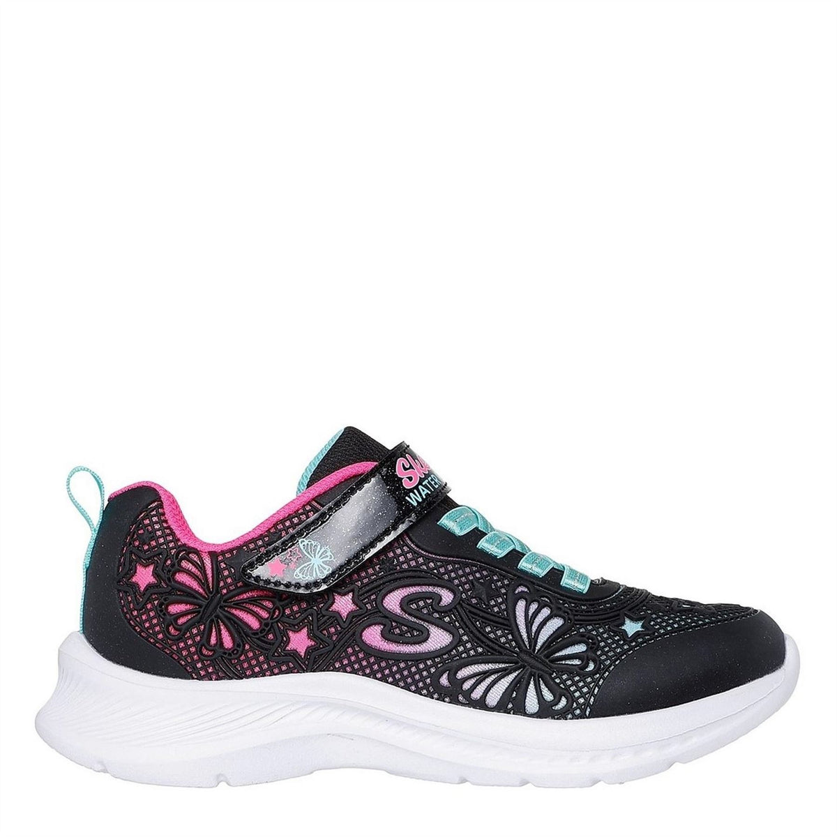 Skechers Theme Kpu Water Repellent Sn Runners Girls
