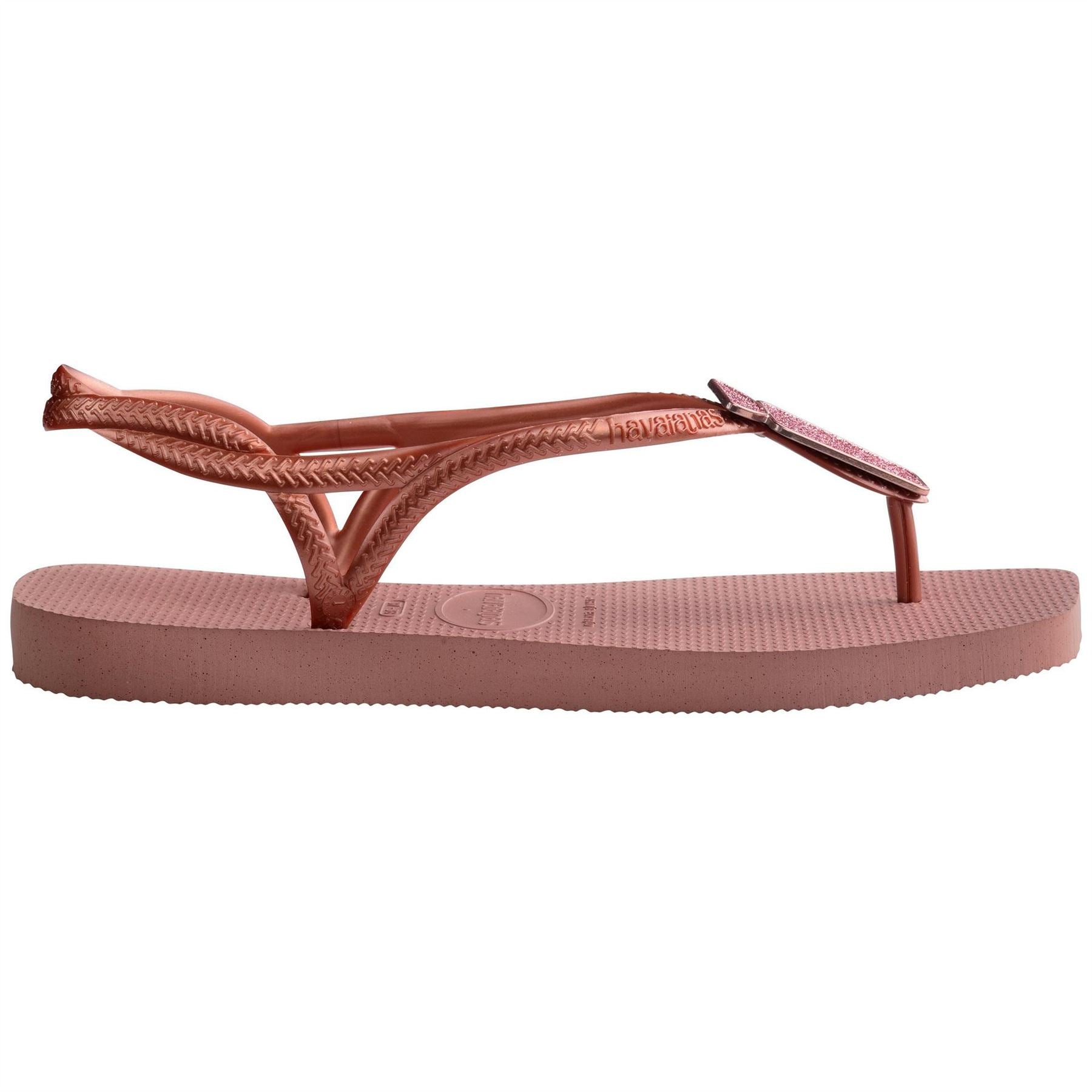 Havaianas Womens Hav. Luna Squared Chic Crocus Rose Flip Flops