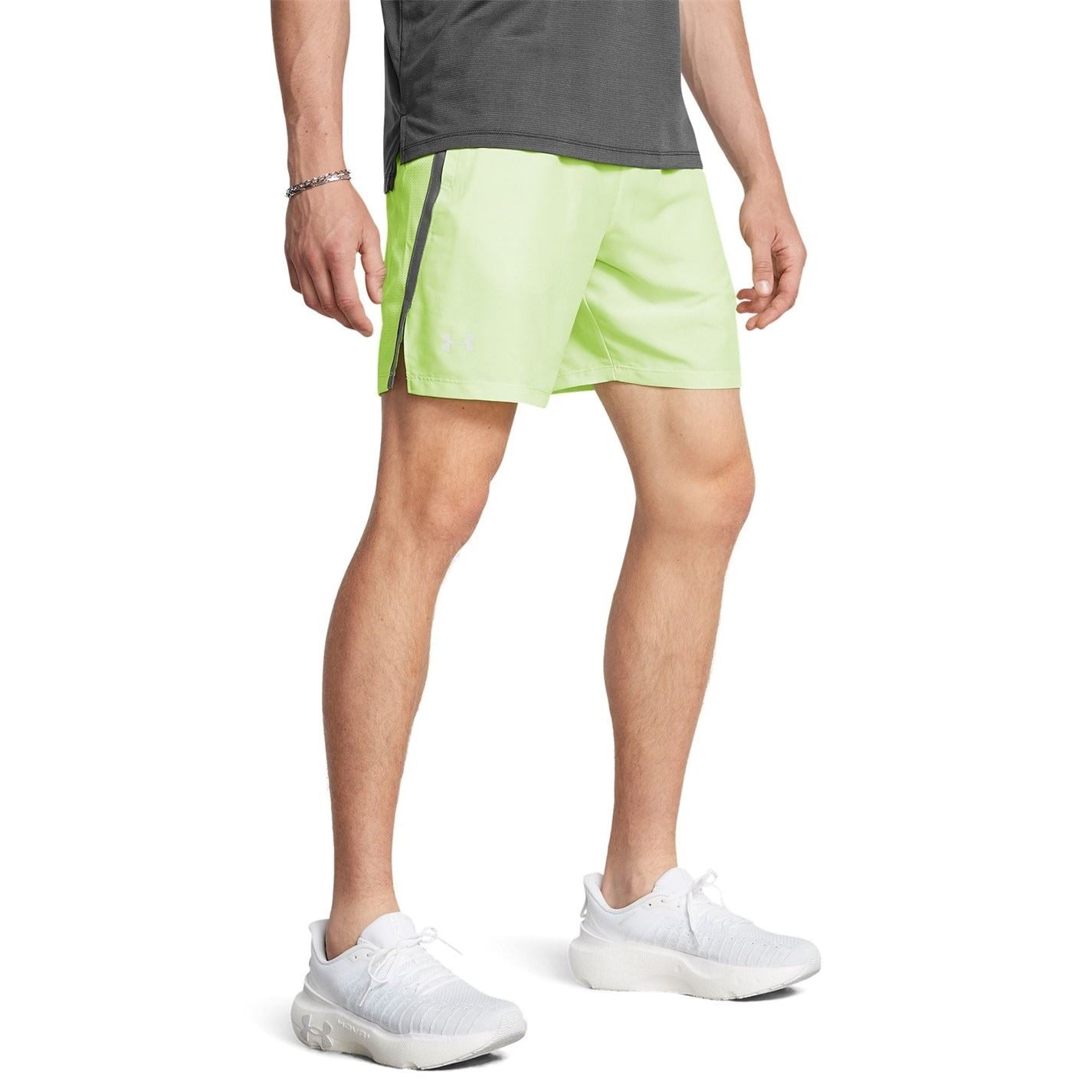 Under Armour Mens Armour Ua Launch 2 In 1 7 Shorts