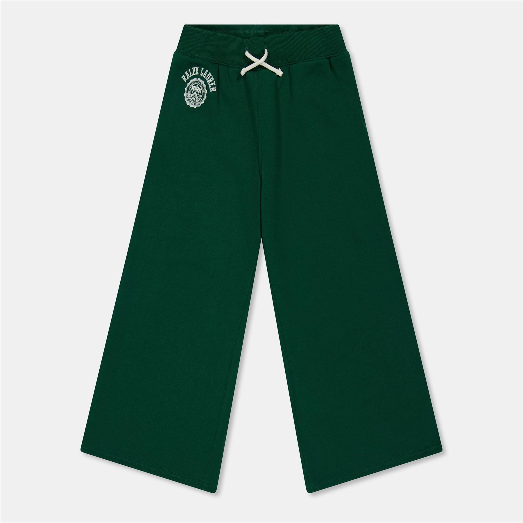 Polo Ralph Lauren Wide Leg Open Hem Fleece Joggers