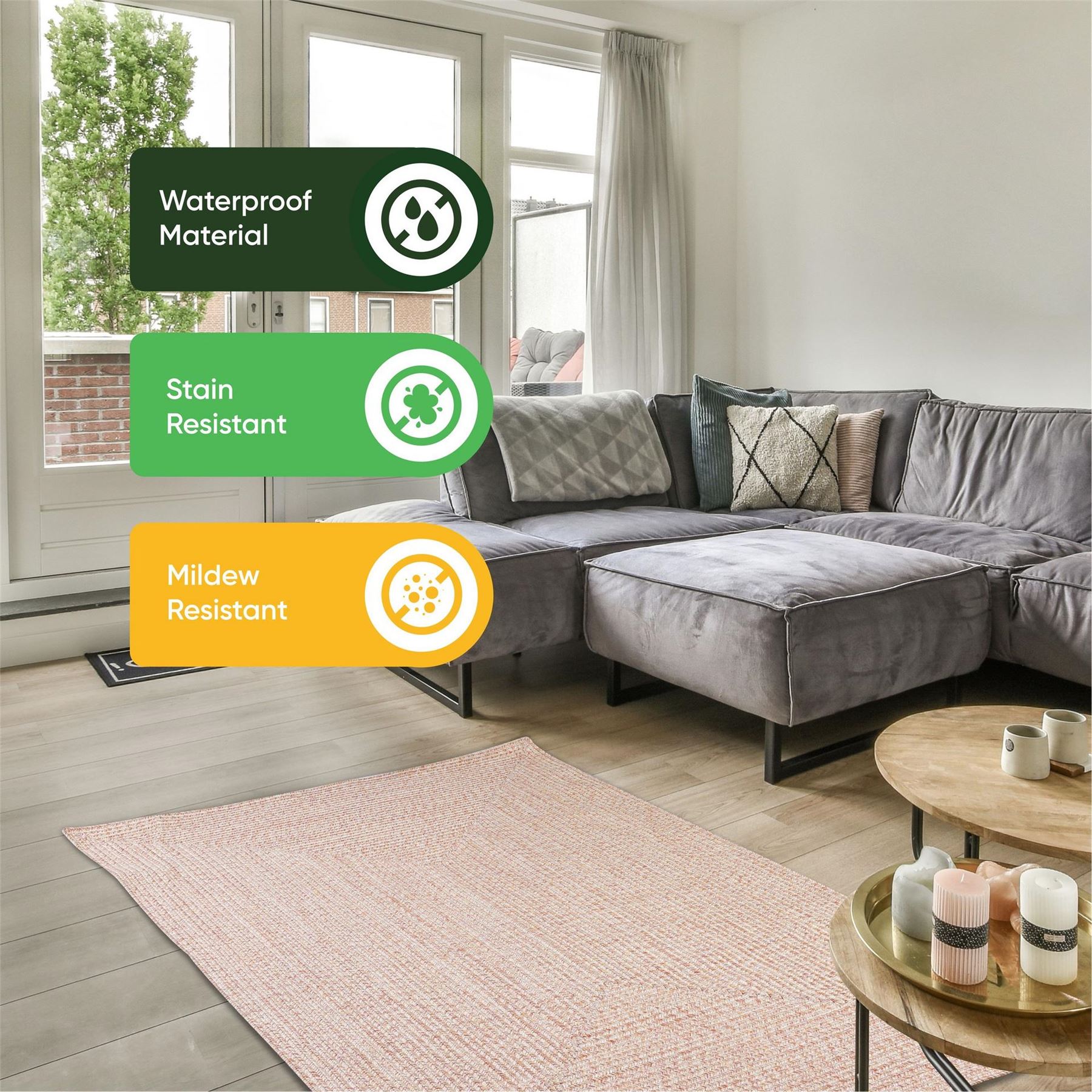 Streetwize Jute Outdoor Rugs