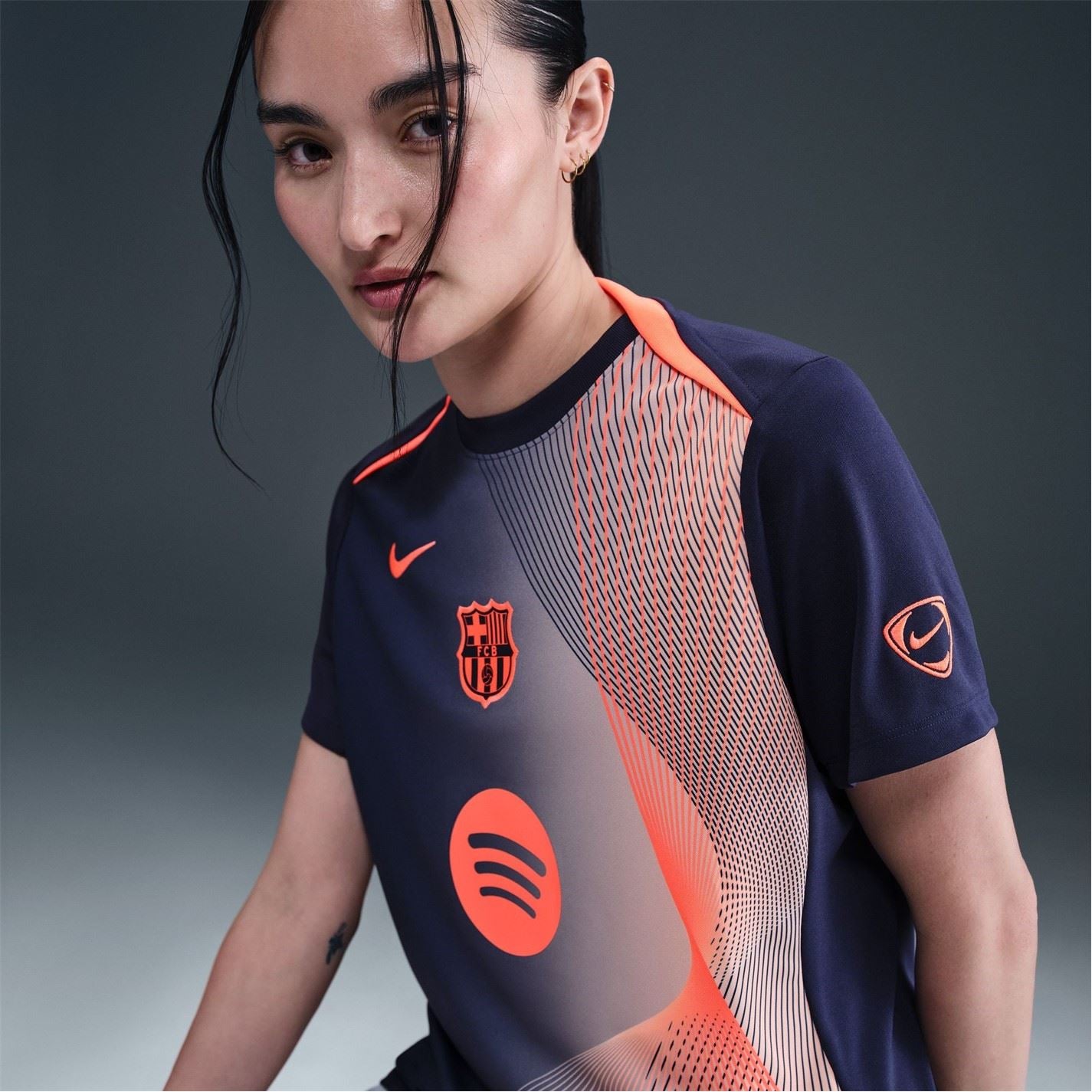 Nike Womens Barcelona Third Pre Match 2025 2026 Shirt