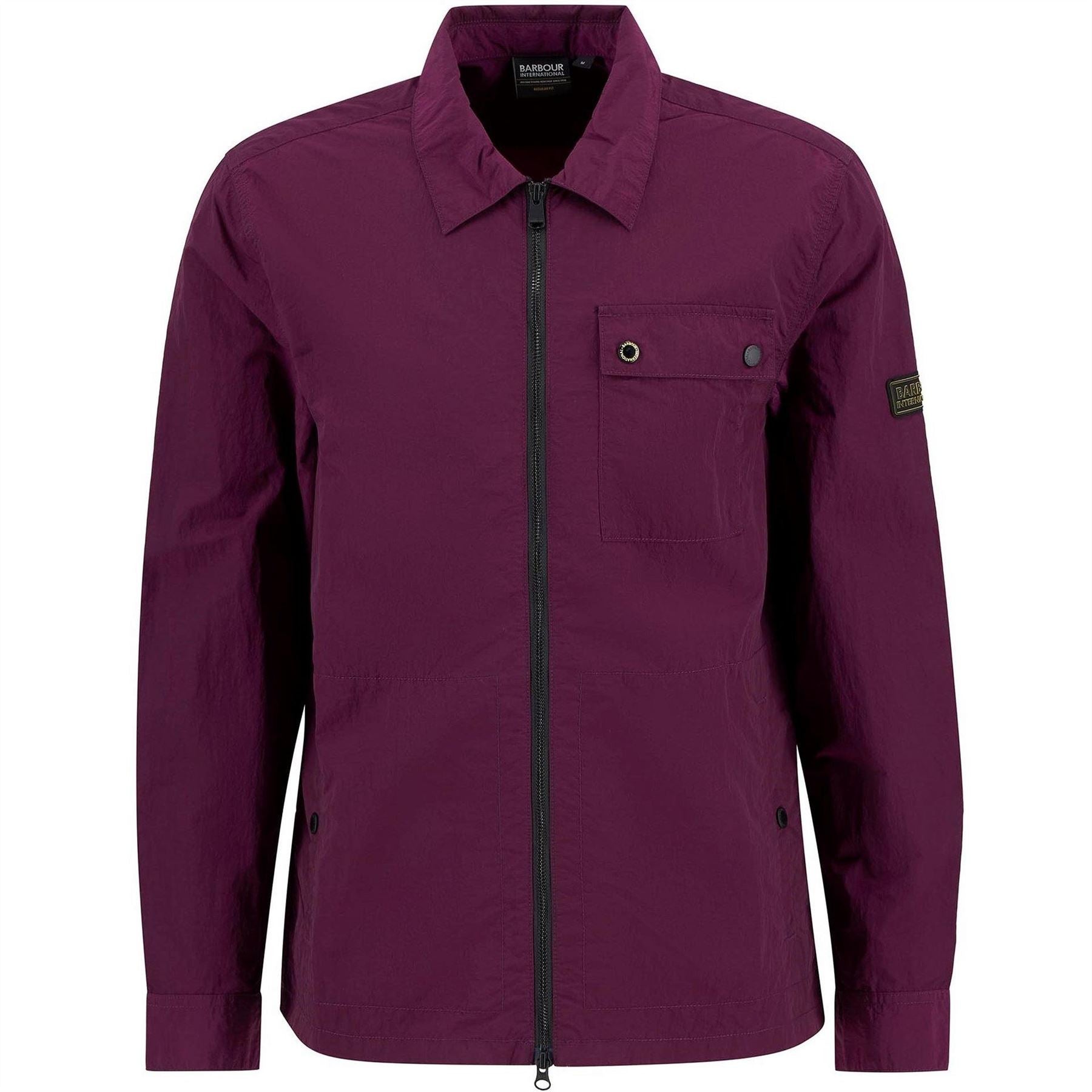 Barbour International Inline Zip Through Overshirt