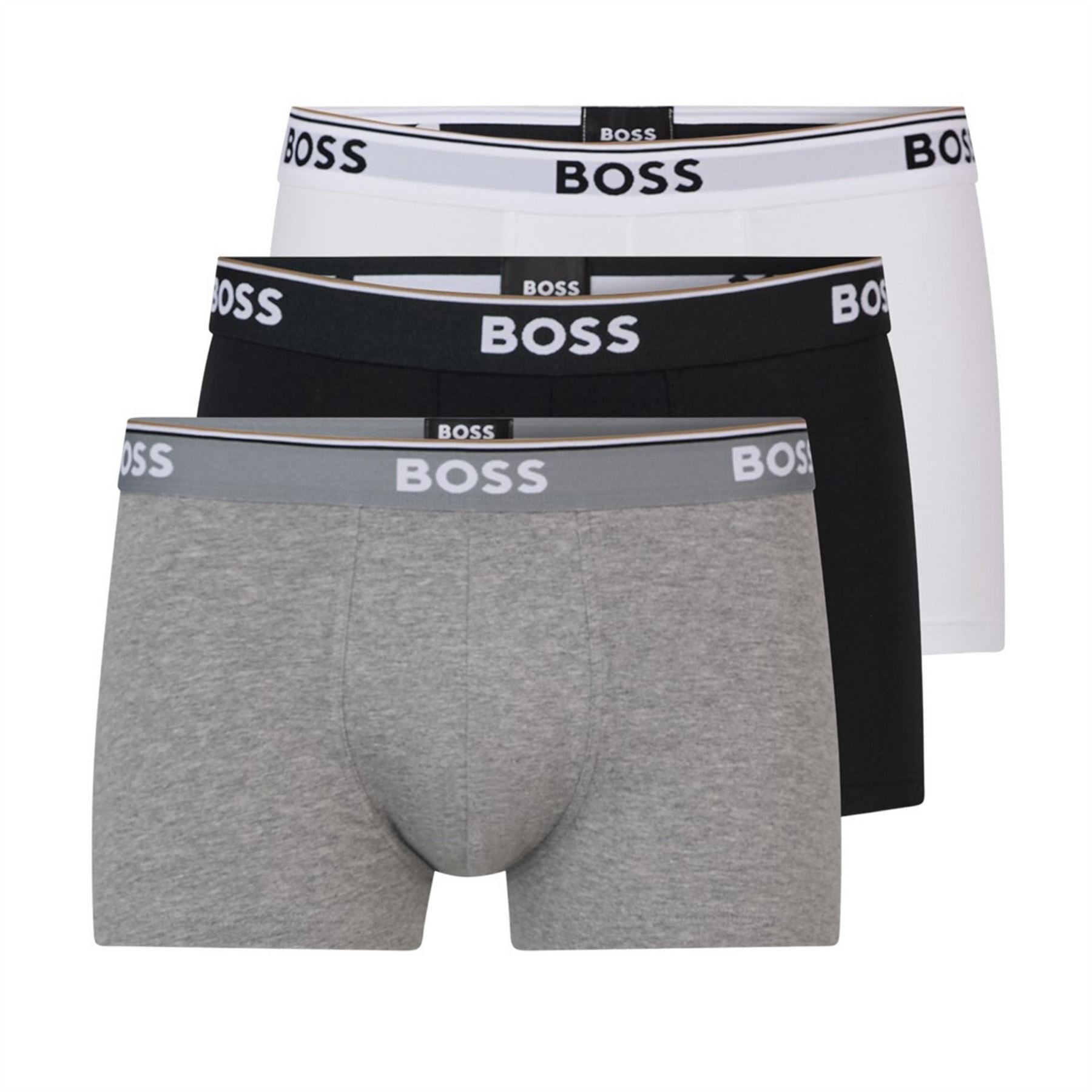 Boss BOSS Bodywear 3 Pack Boxer Shorts with Logo Detail