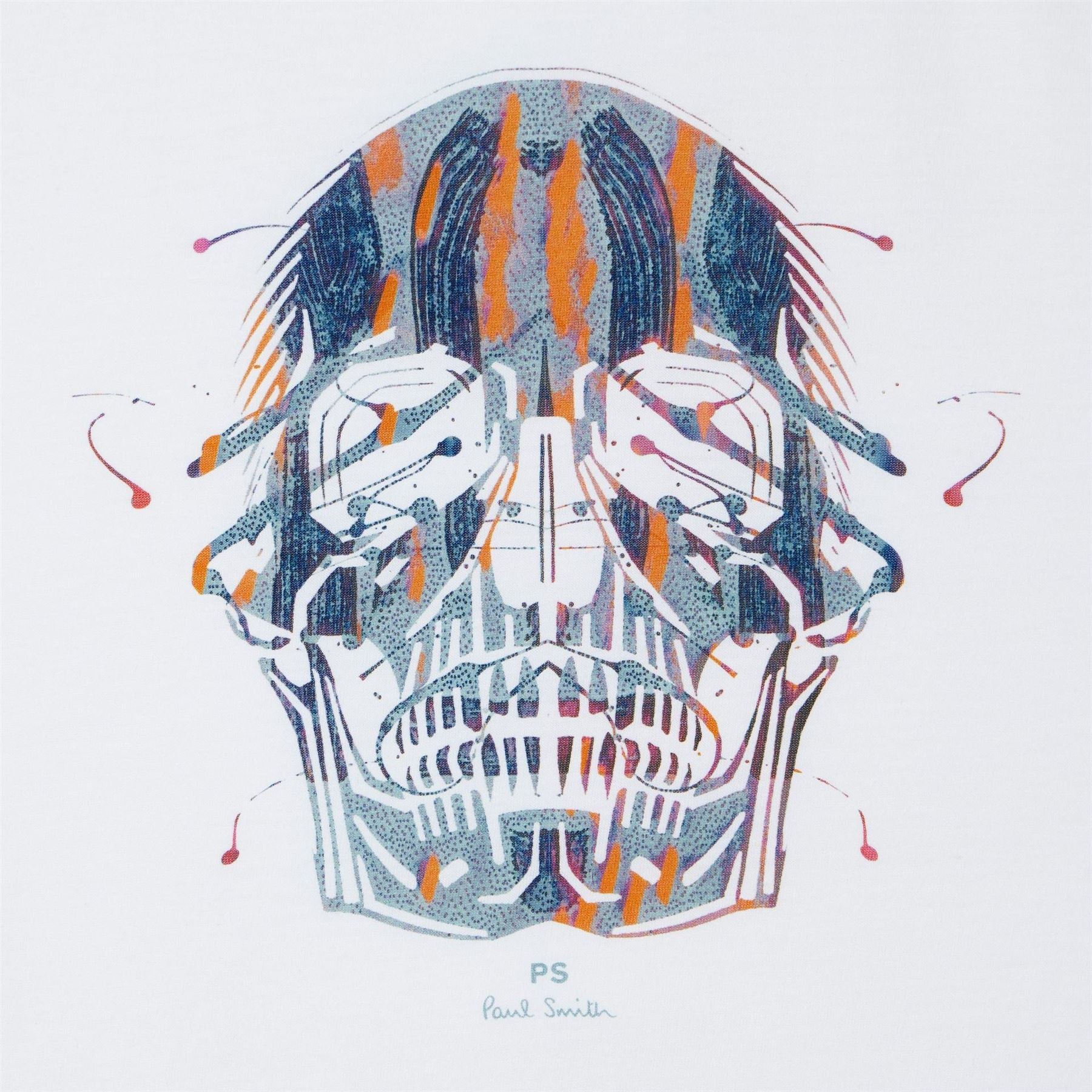 PS Paul Smith Skull Regular Fit Short Sleeve T-Shirt