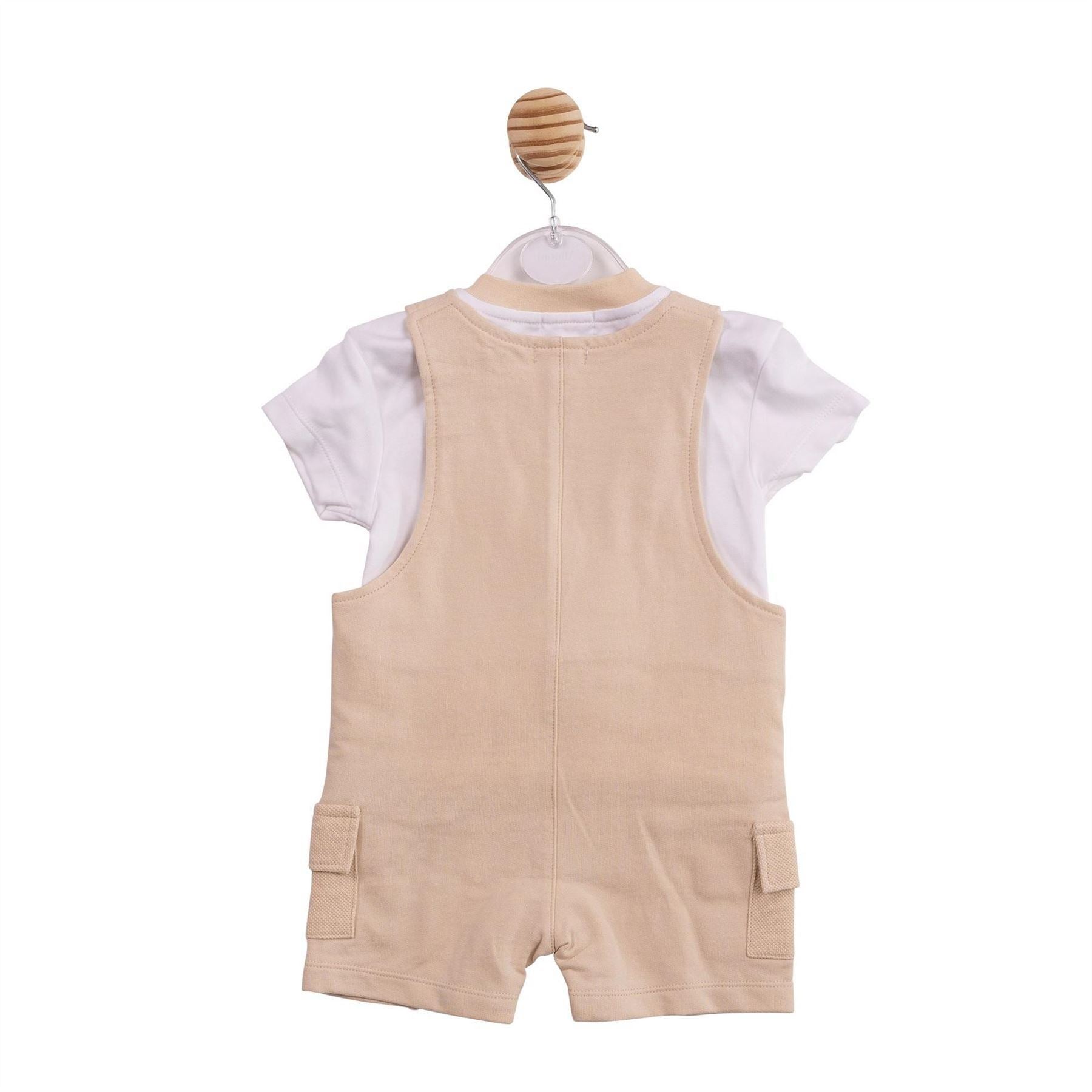 Mintini Baby Top And Dungaree Pyjama Set