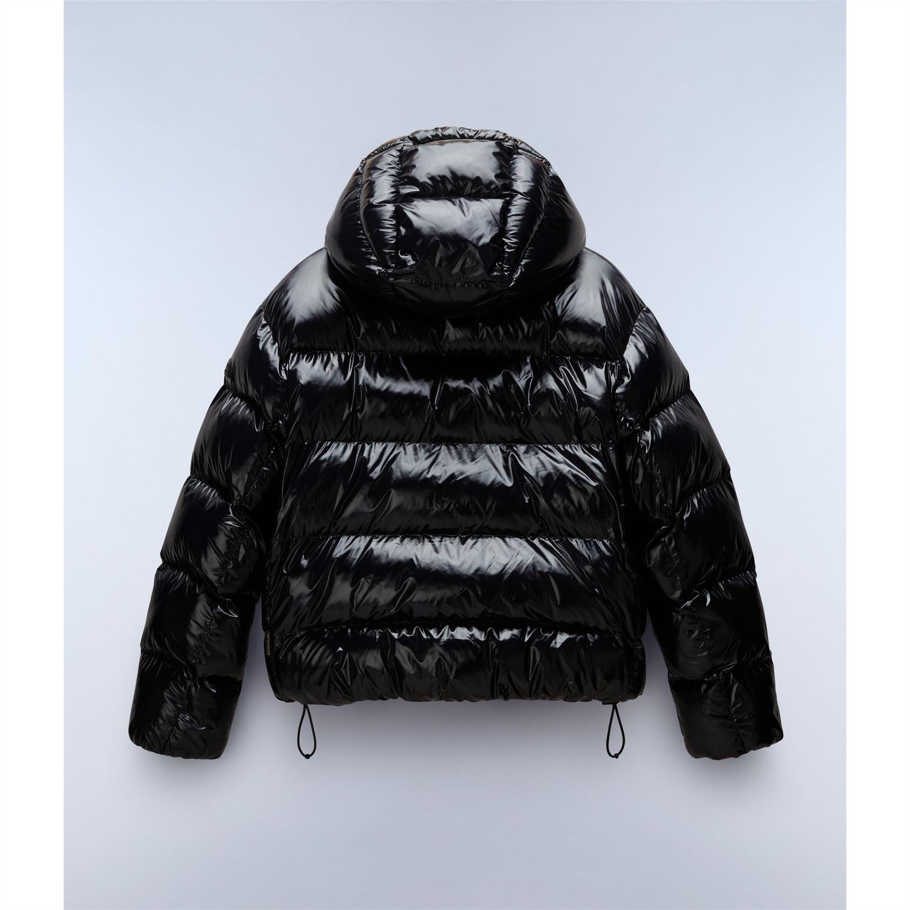 Napapijri Glane Mirror Zip Adjustable Hood Short Puffer Jacket