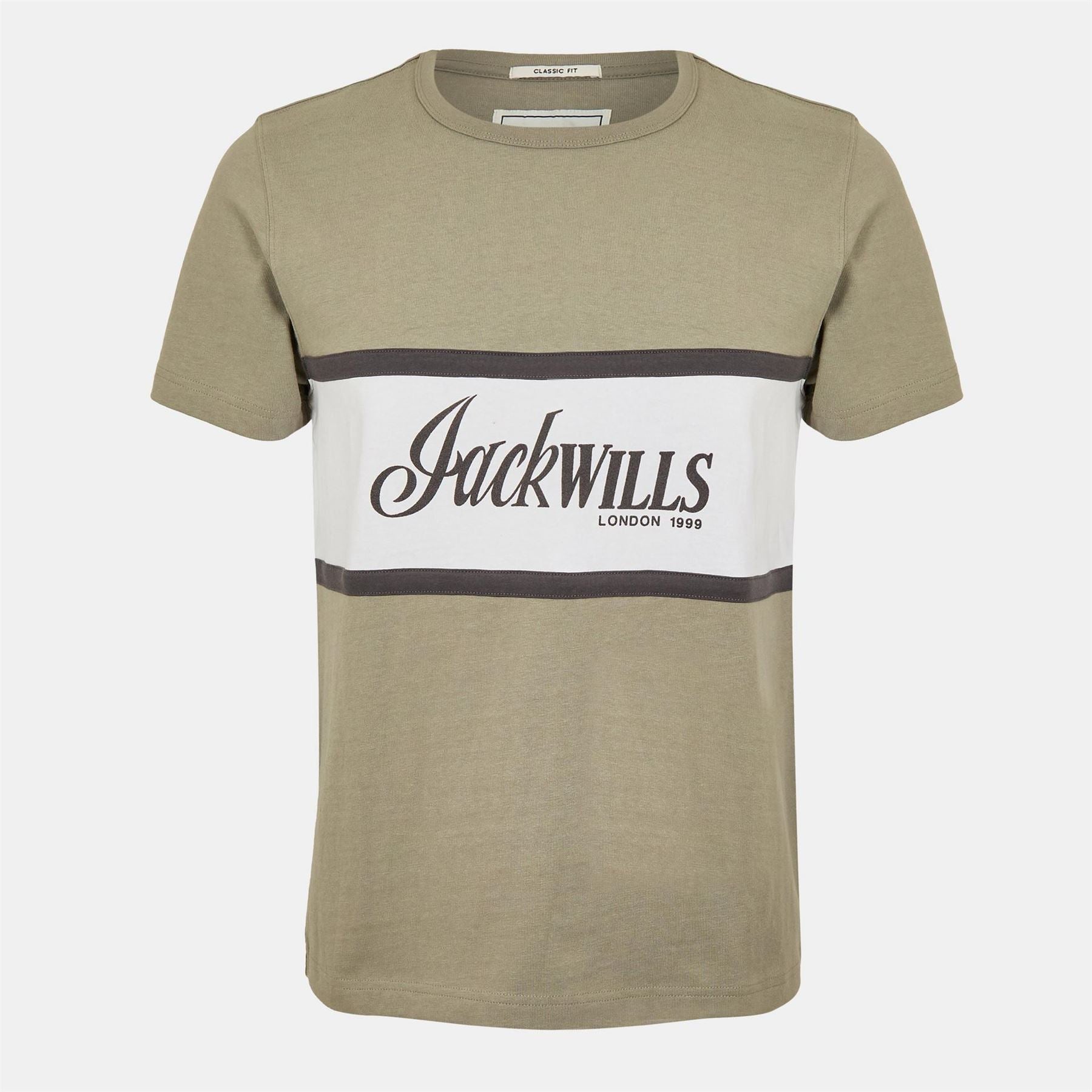 Jack Wills Jw Colour Block Regular Fit T-Shirt