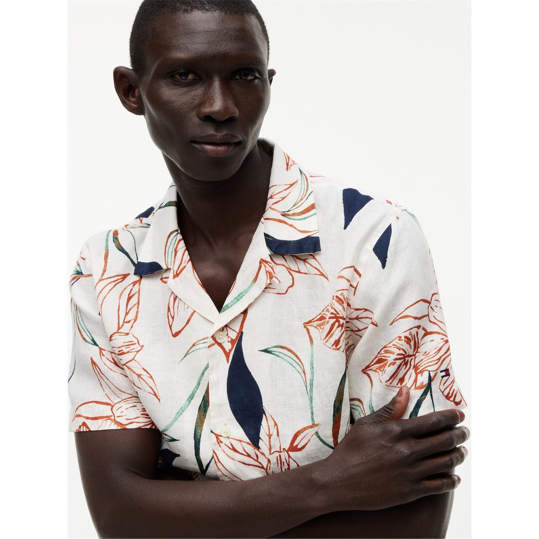 Tommy Hilfiger Patterned Short Sleeve Shirt