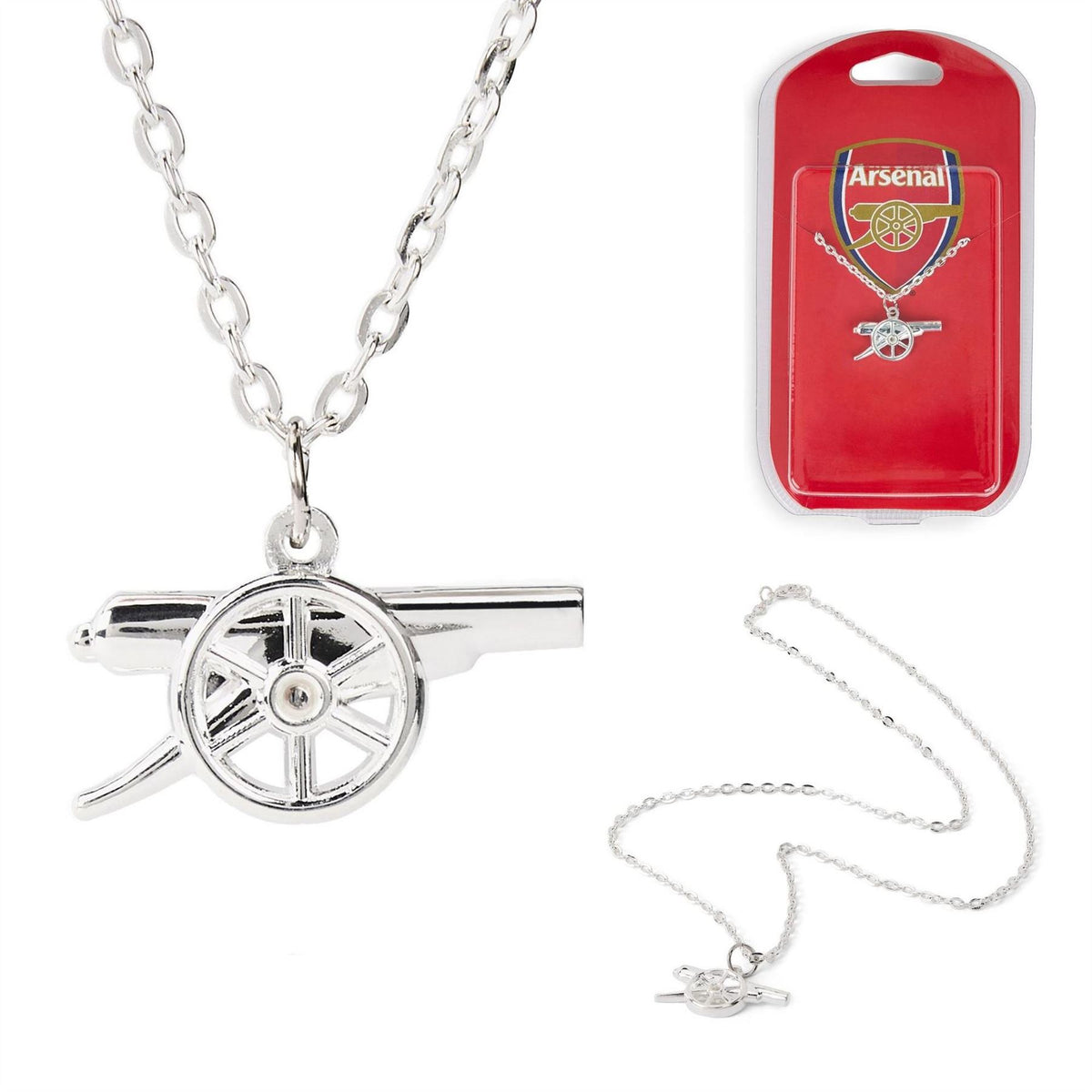 Team Officially Licensed Silver Plated Pendant And Chain
