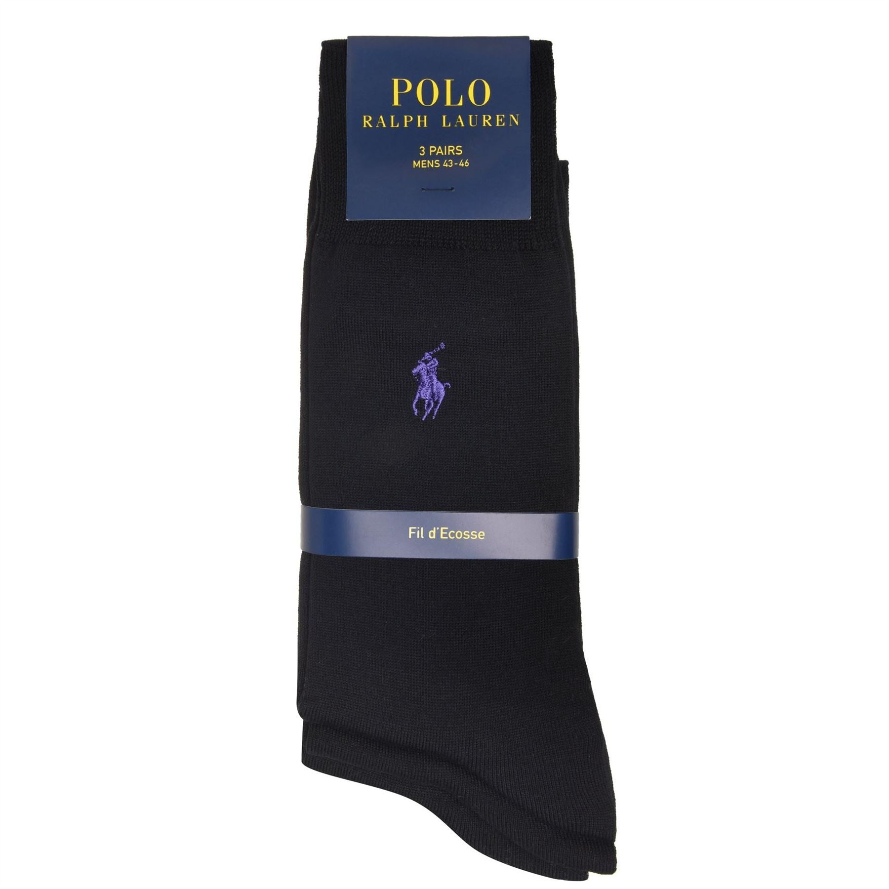 Polo Ralph Lauren 3 Pack Crew Socks