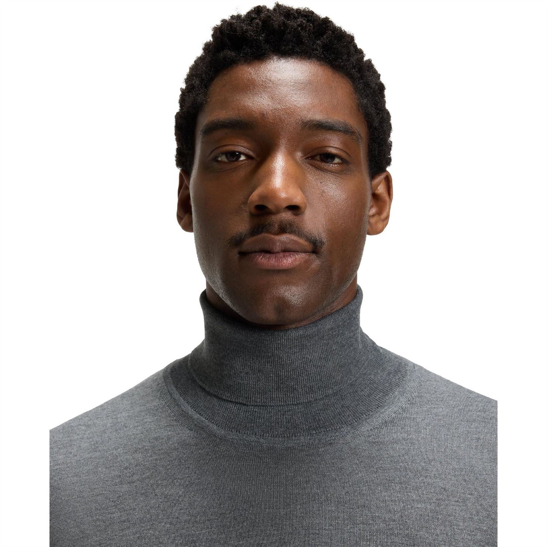 Boss Turtle Neck Long Sleeve Regular Fit Sweater