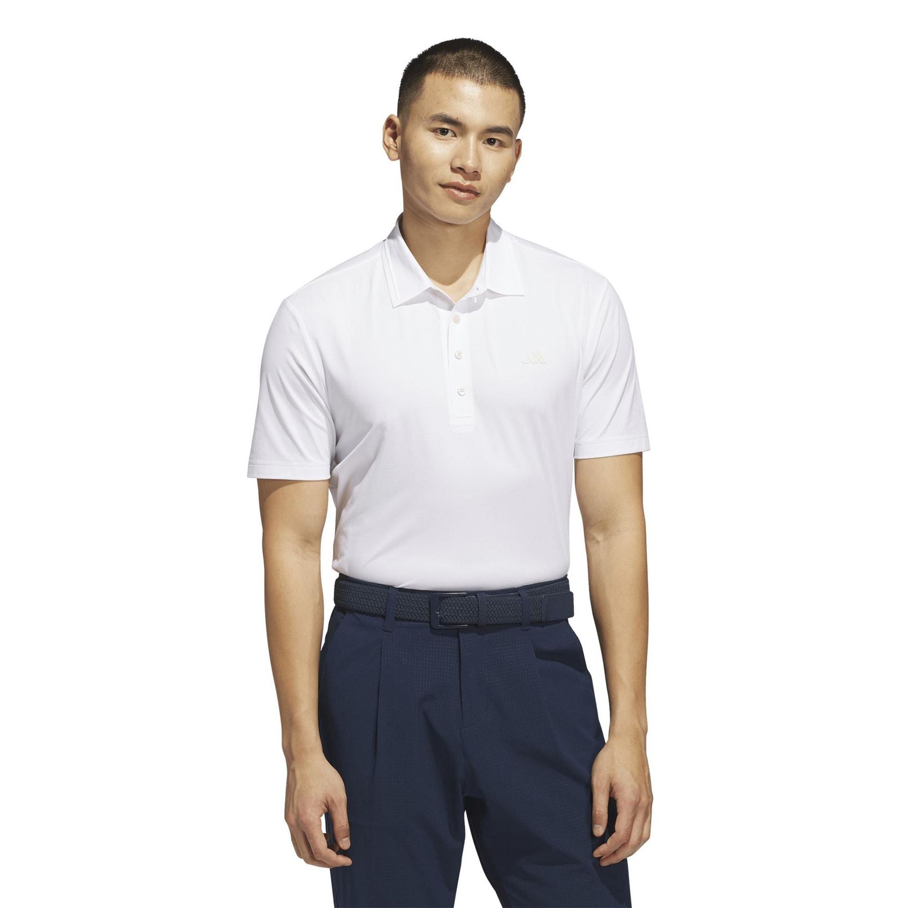adidas Tour Twstknt Short Sleeve Performance Polo Shirt