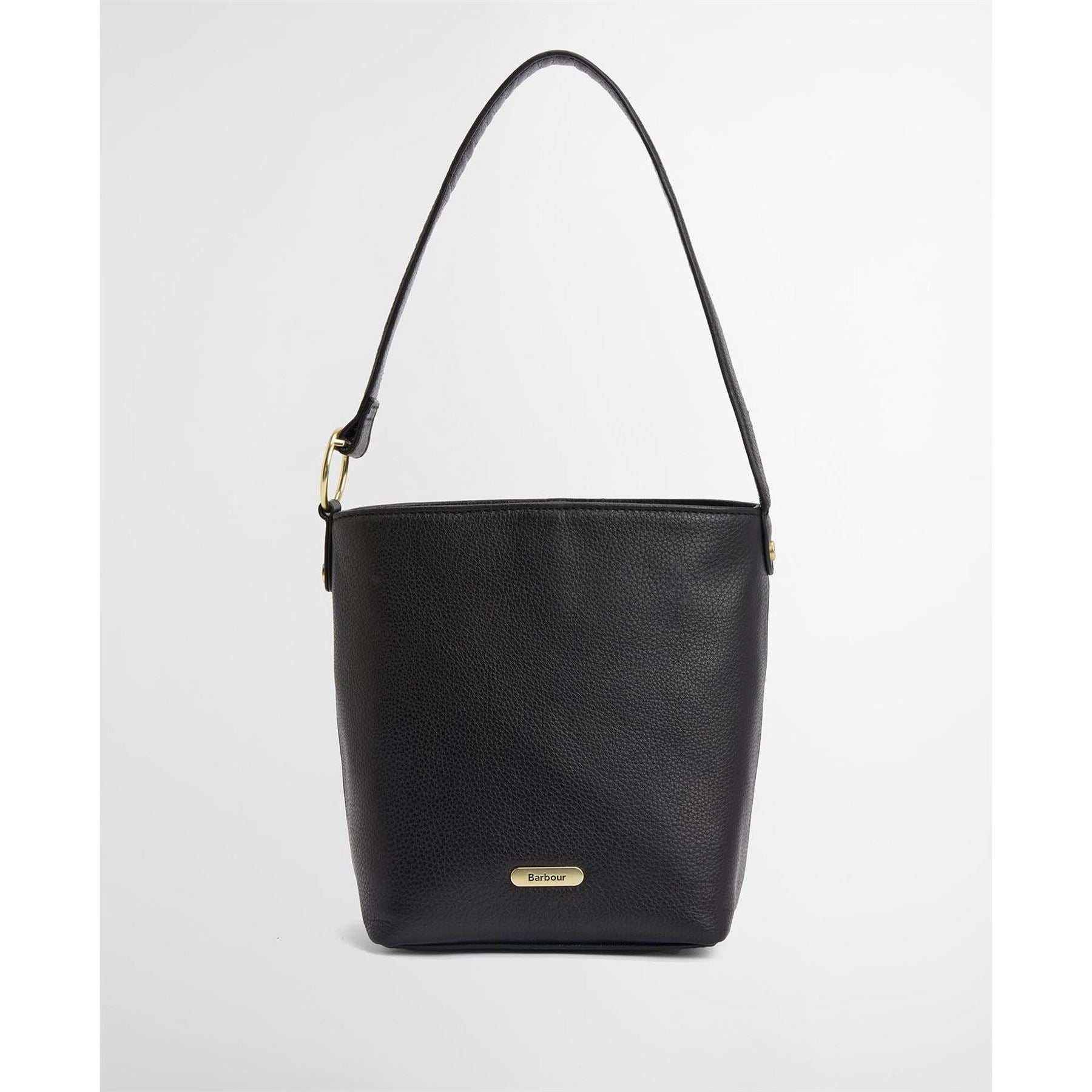 Barbour Leather Bucket Bag