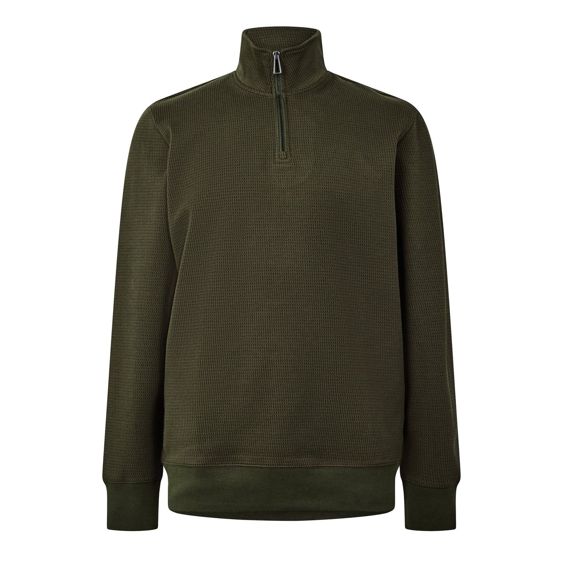 PS Paul Smith Classic Cotton 1 4 Zip Knitted Top