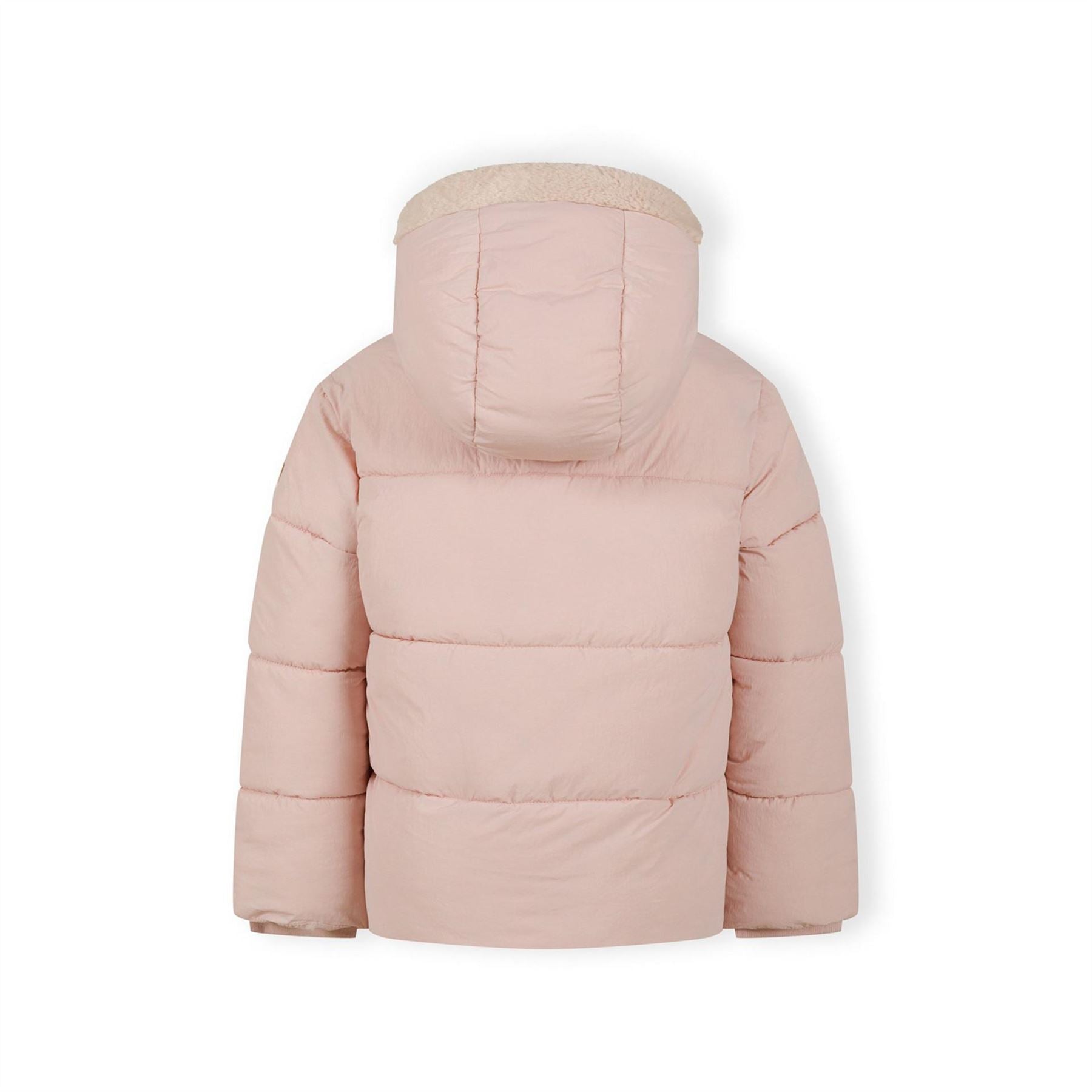 Minoti Girls Warm Padded Jacket With Hood Pink