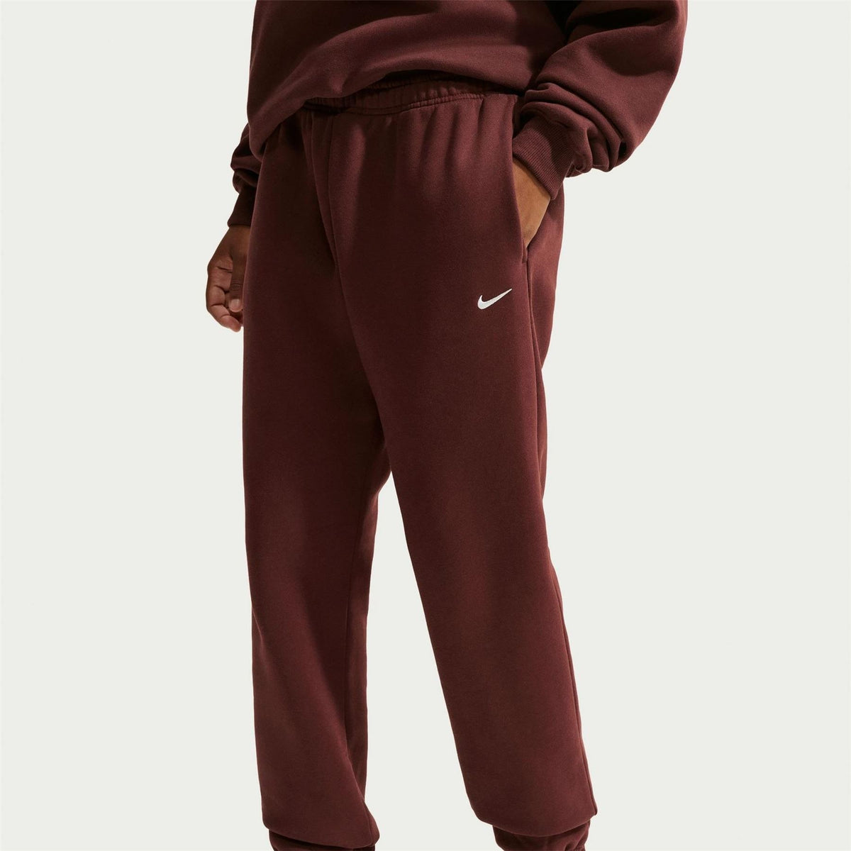 Nike Womens Sportswear Phoenix Fleece Mid Rise Sweatpants