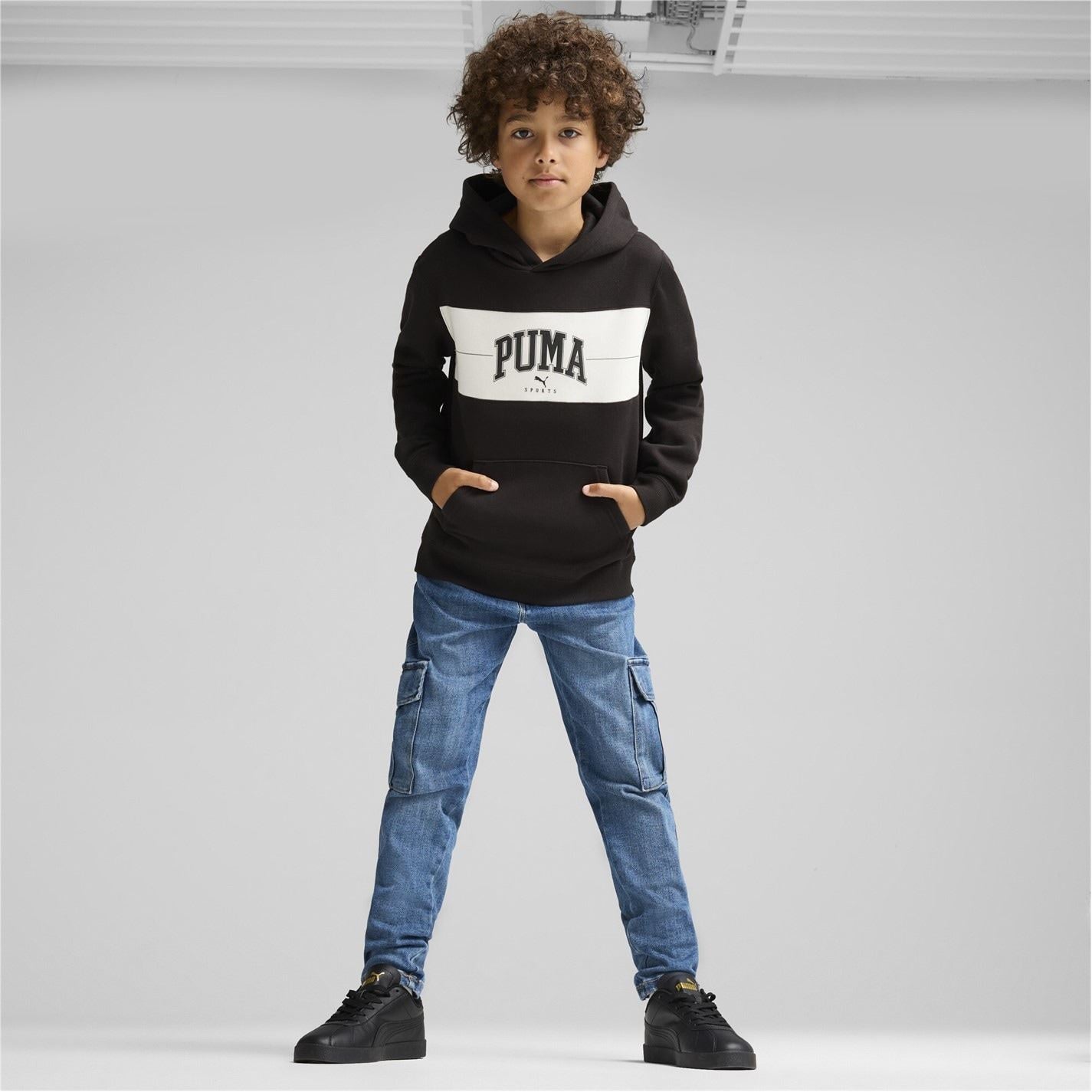 Puma Squad Hoodie Fl B Hoody Unisex Kids