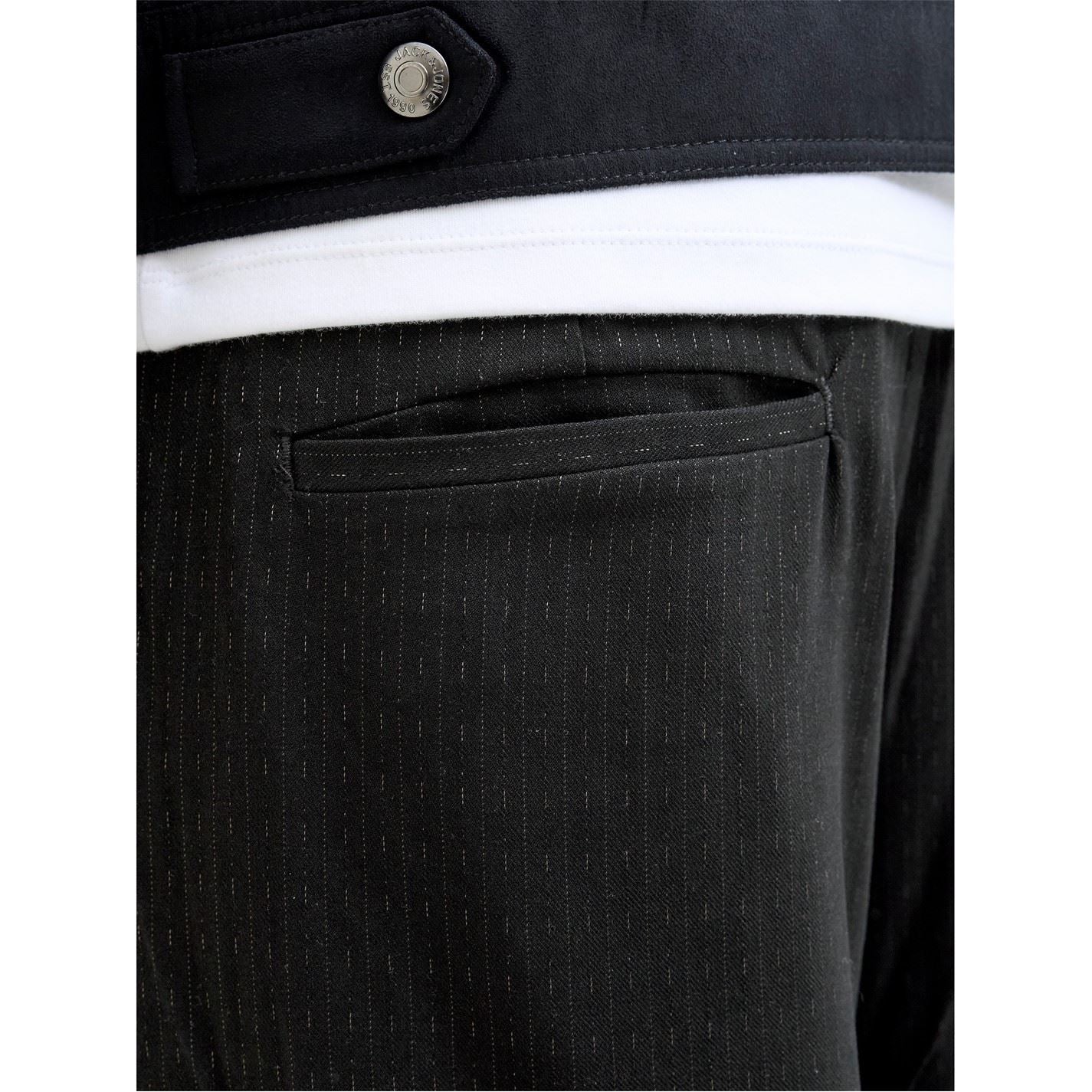 Jack and Jones Bill Solid Patterned Wide Leg Joggers
