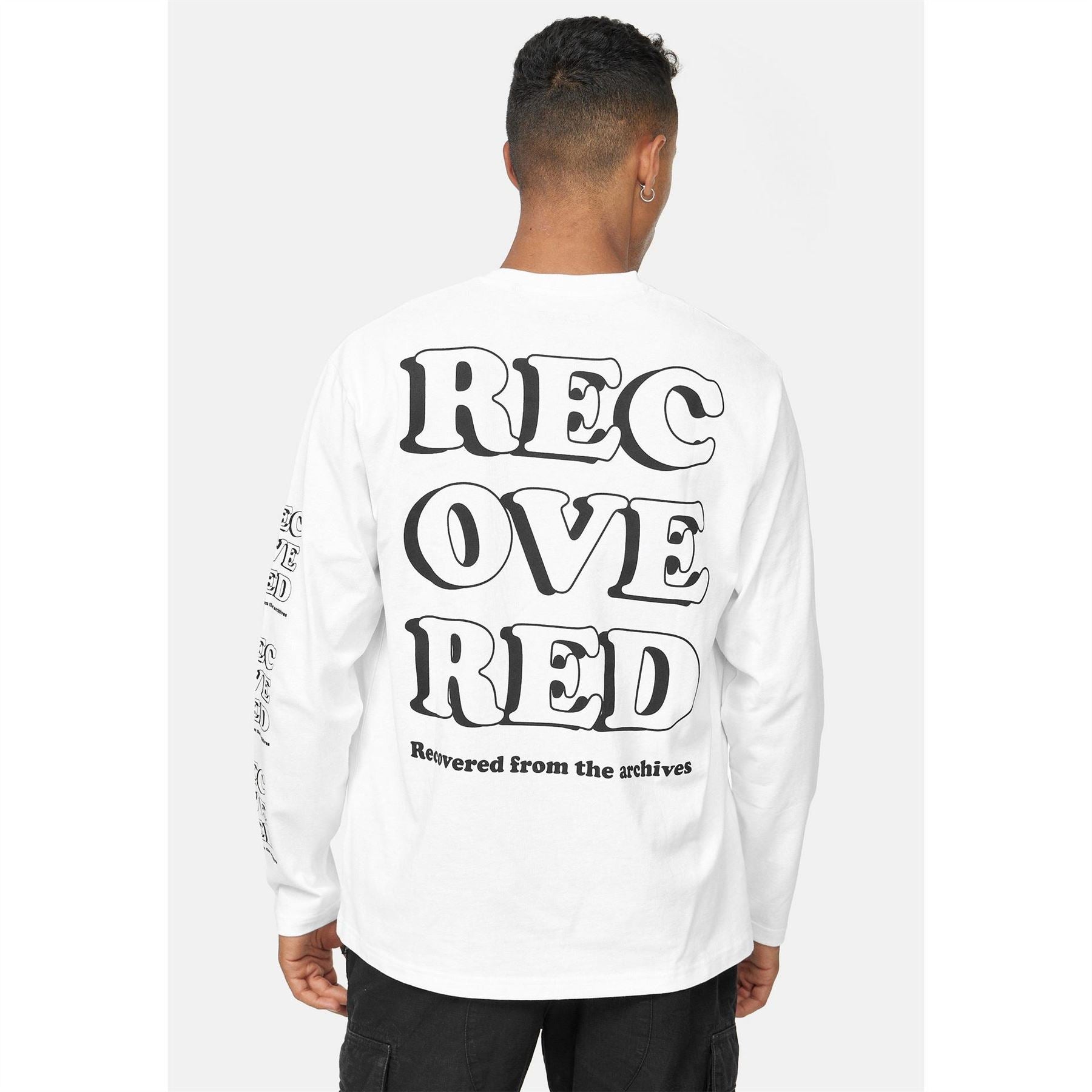 Character Retro Lettering Crew Neck T-Shirt