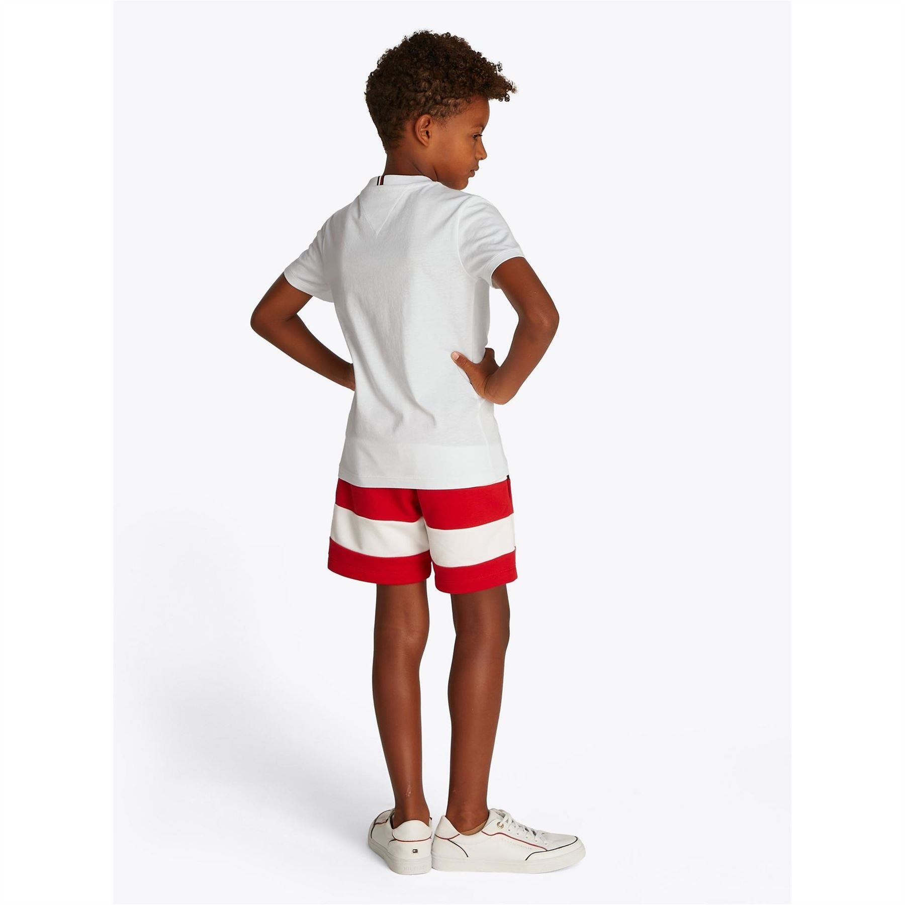 Tommy Hilfiger Flag Regular Fit Short Sleeve Crew Neck T-Shirt