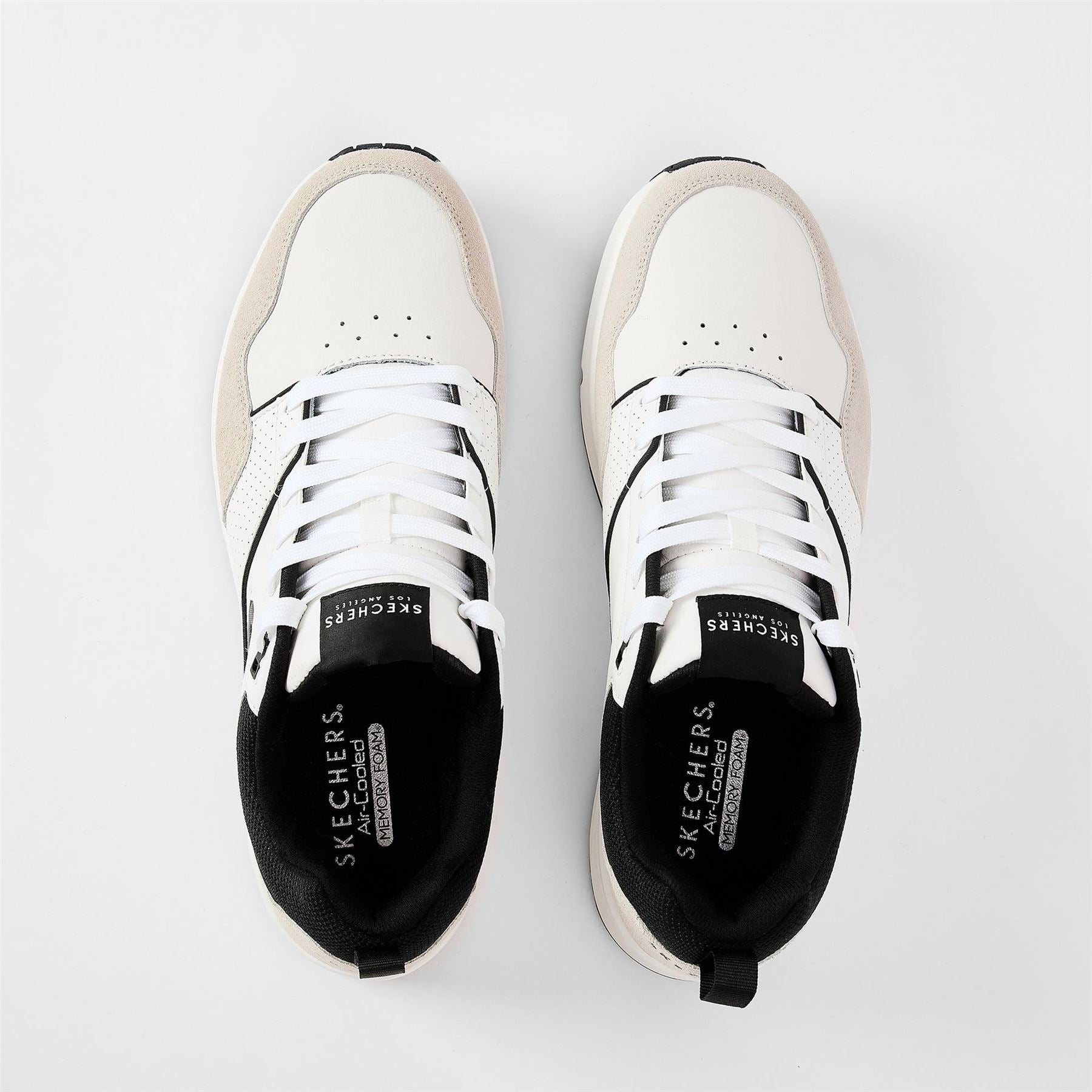 Skechers Leather Suede Low Top Ove Runners