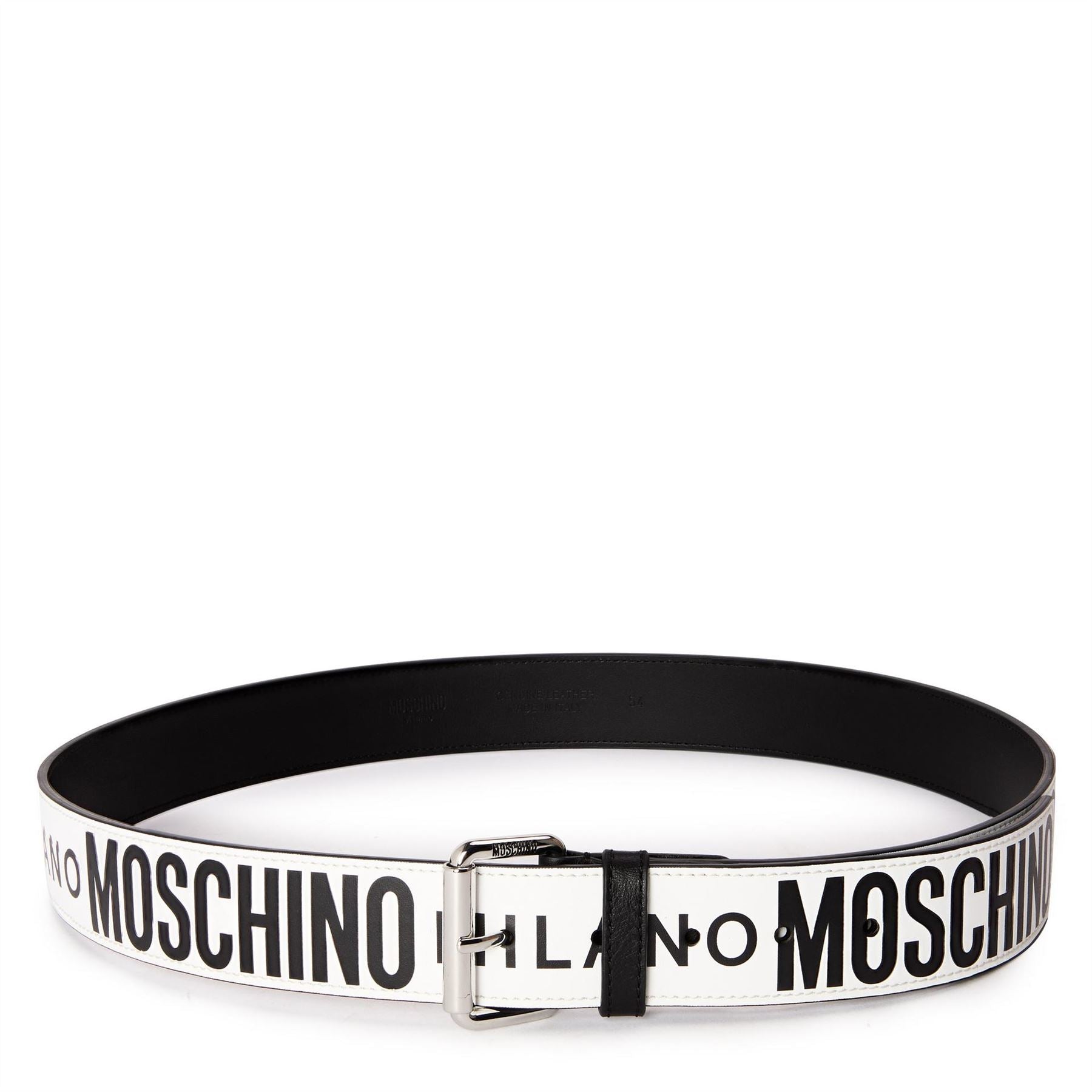 Moschino Leather Belt