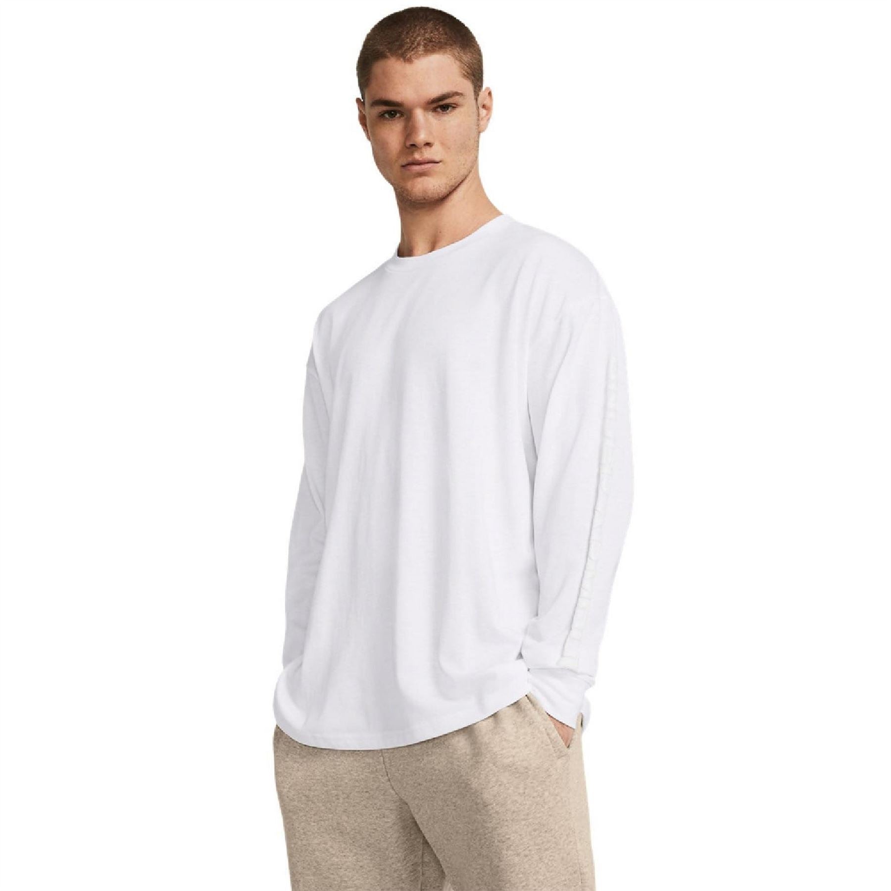 Under Armour Tonal Wordmark Long Sleeve T-Shirt