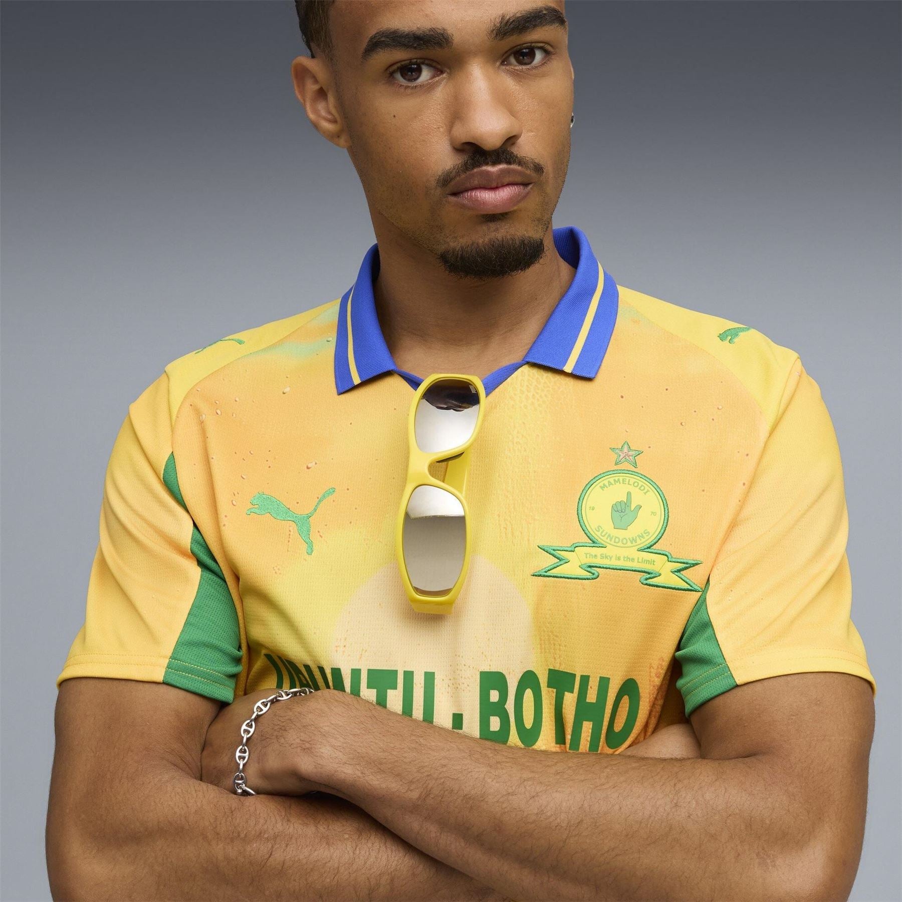 Puma X Kidssuper Mamelodi Sundowns Home Shirt 2025 2026 Juniors