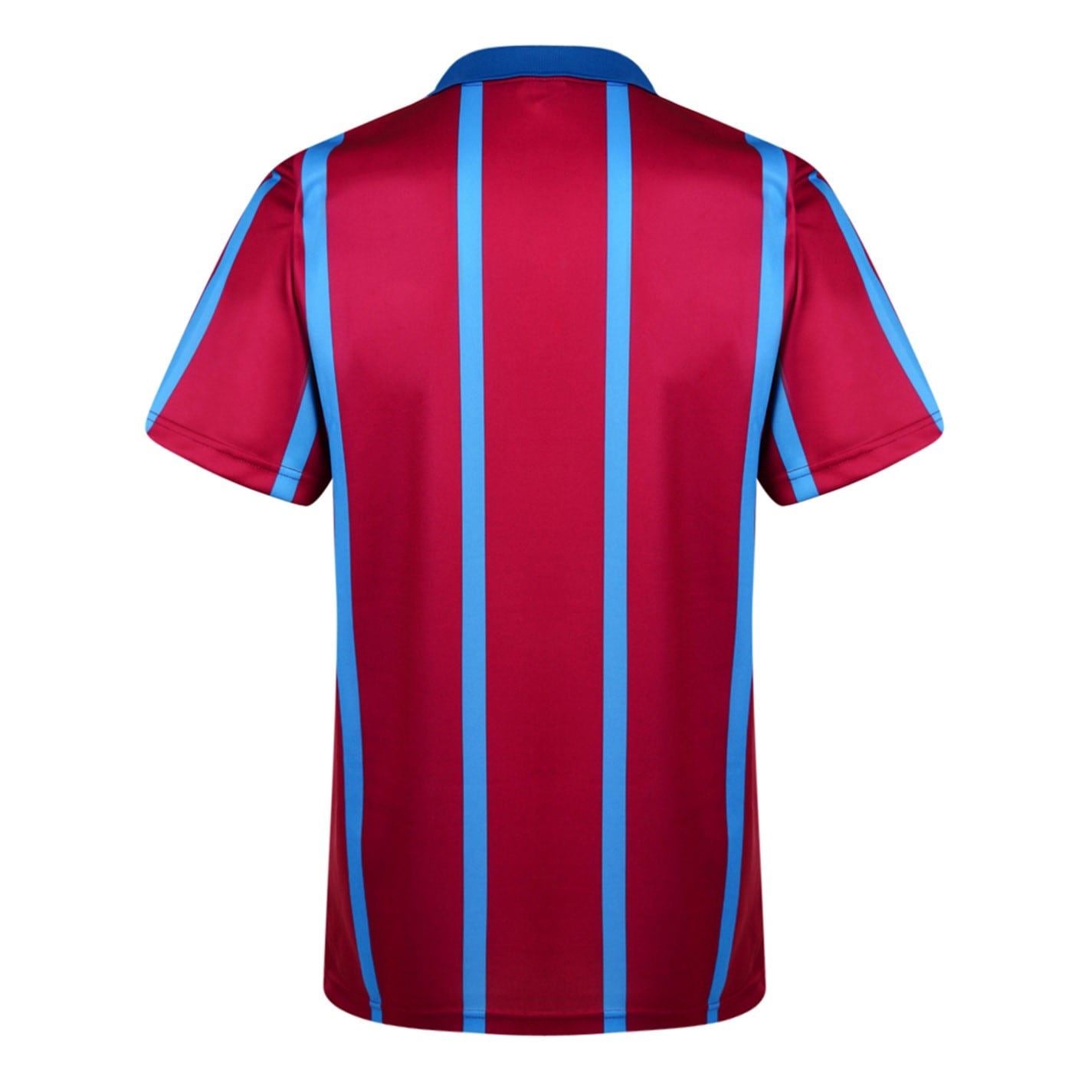 Score Draw Aston Villa Retro Home Shirt 94 Adults