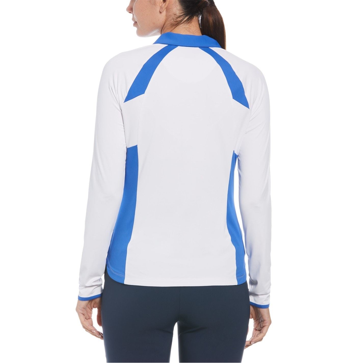 Original Penguin Zip Neck Long Sleeve Regular Fit Sweatshirt