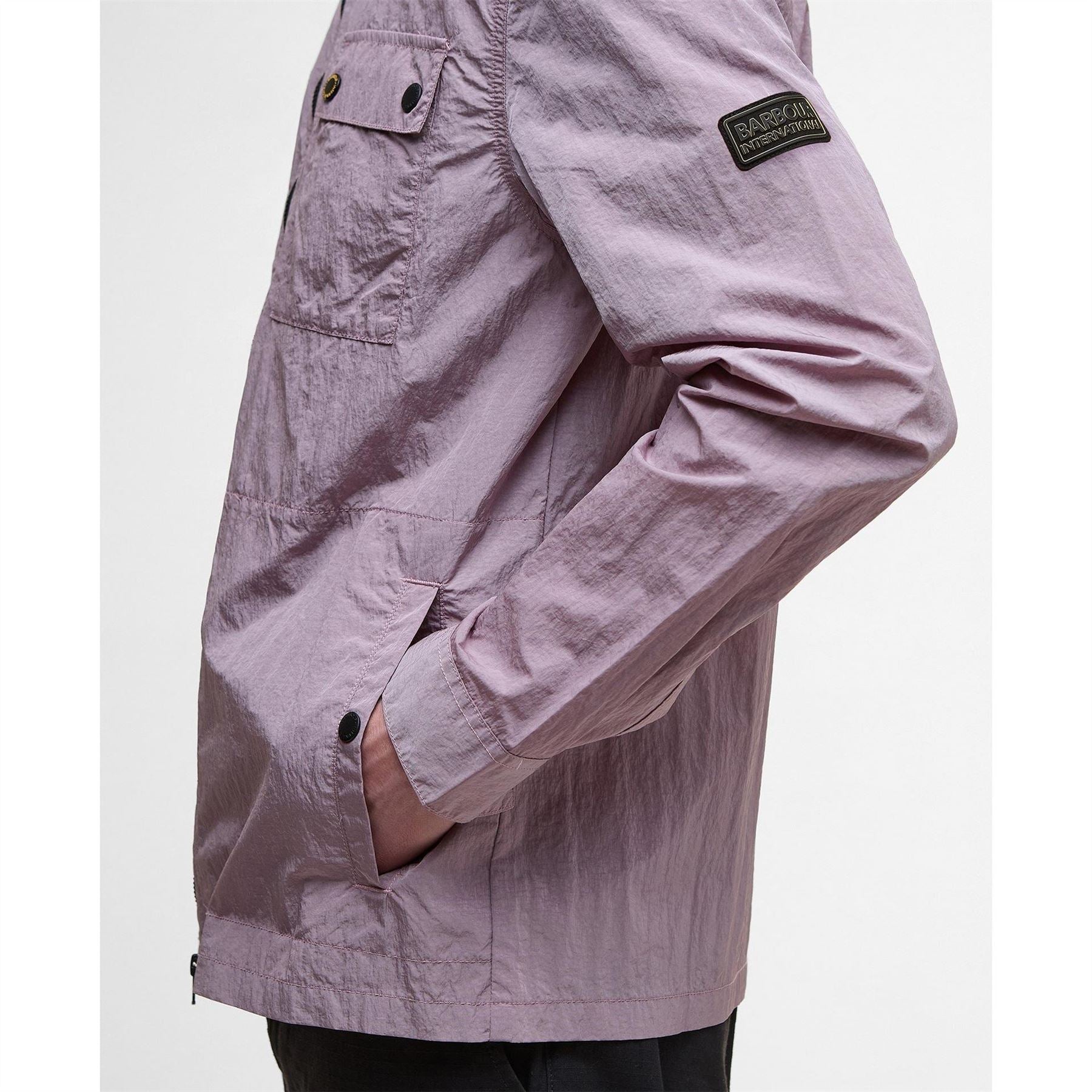 Barbour International Inline Zip Through Overshirt