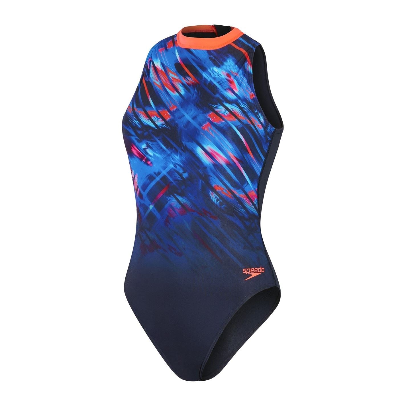 Speedo Abstract Patterned High Neck Hydrasuit