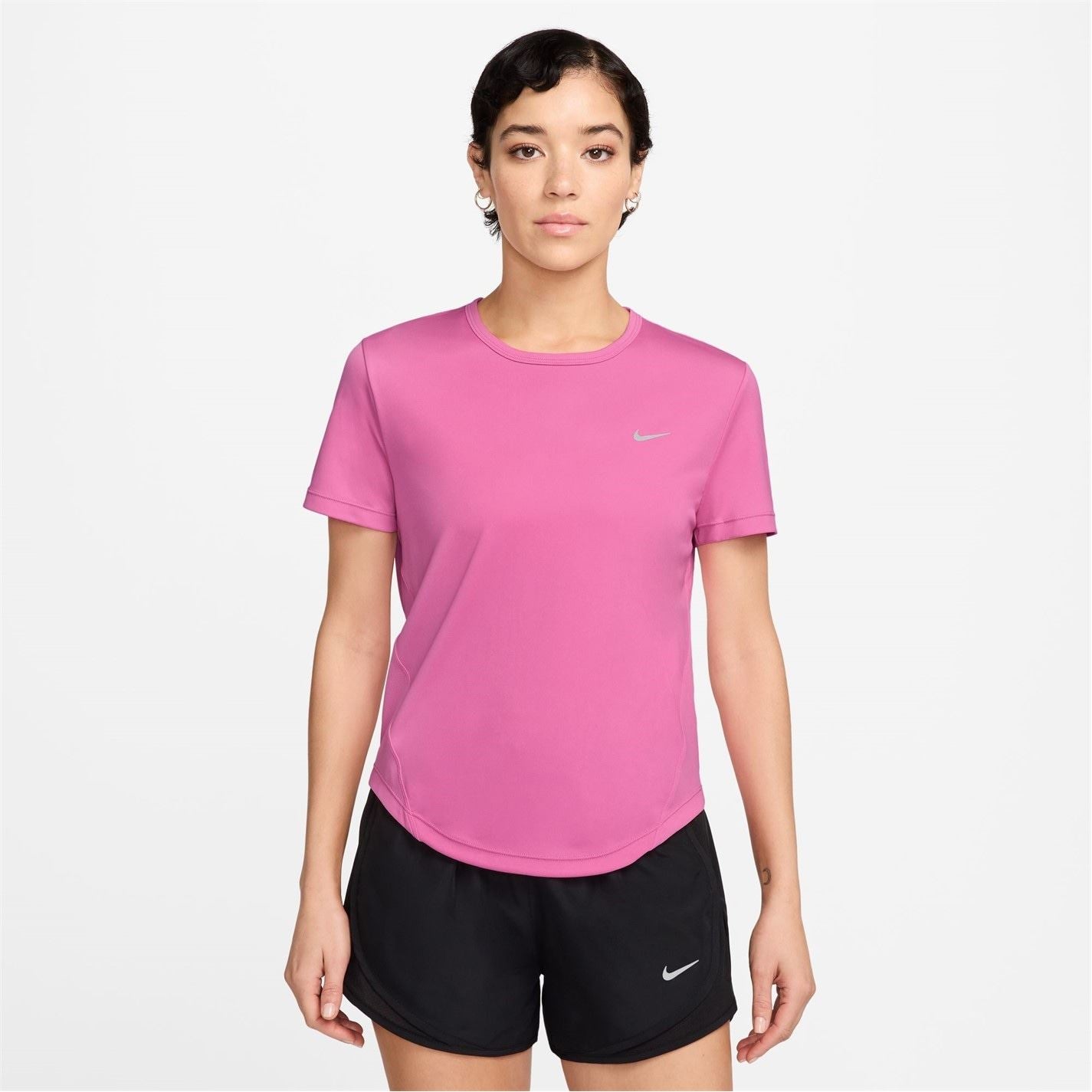 Nike Womens Tempo Dri Fit Short Sleeve Running Top