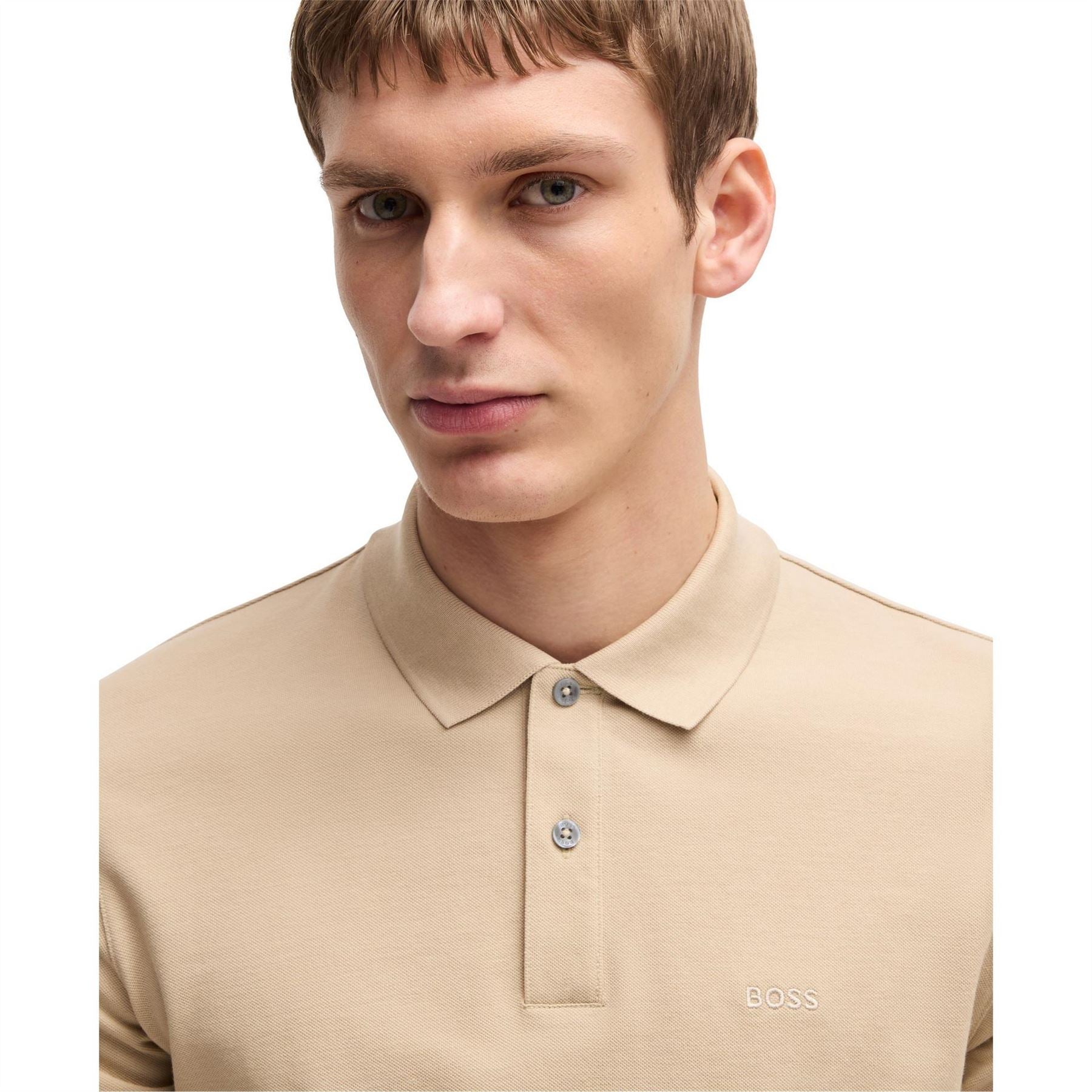 Boss BOSS BLACK Pallas Polo Iconic Logo Embroidered Shirt