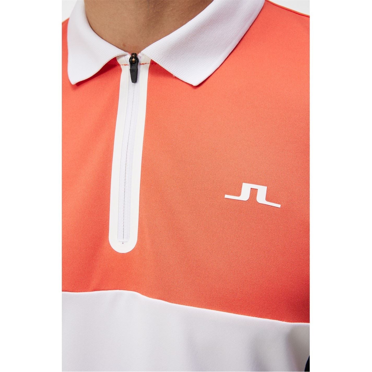 J Lindeberg Golf Kohen Short Sleeve Performance Polo Shirt