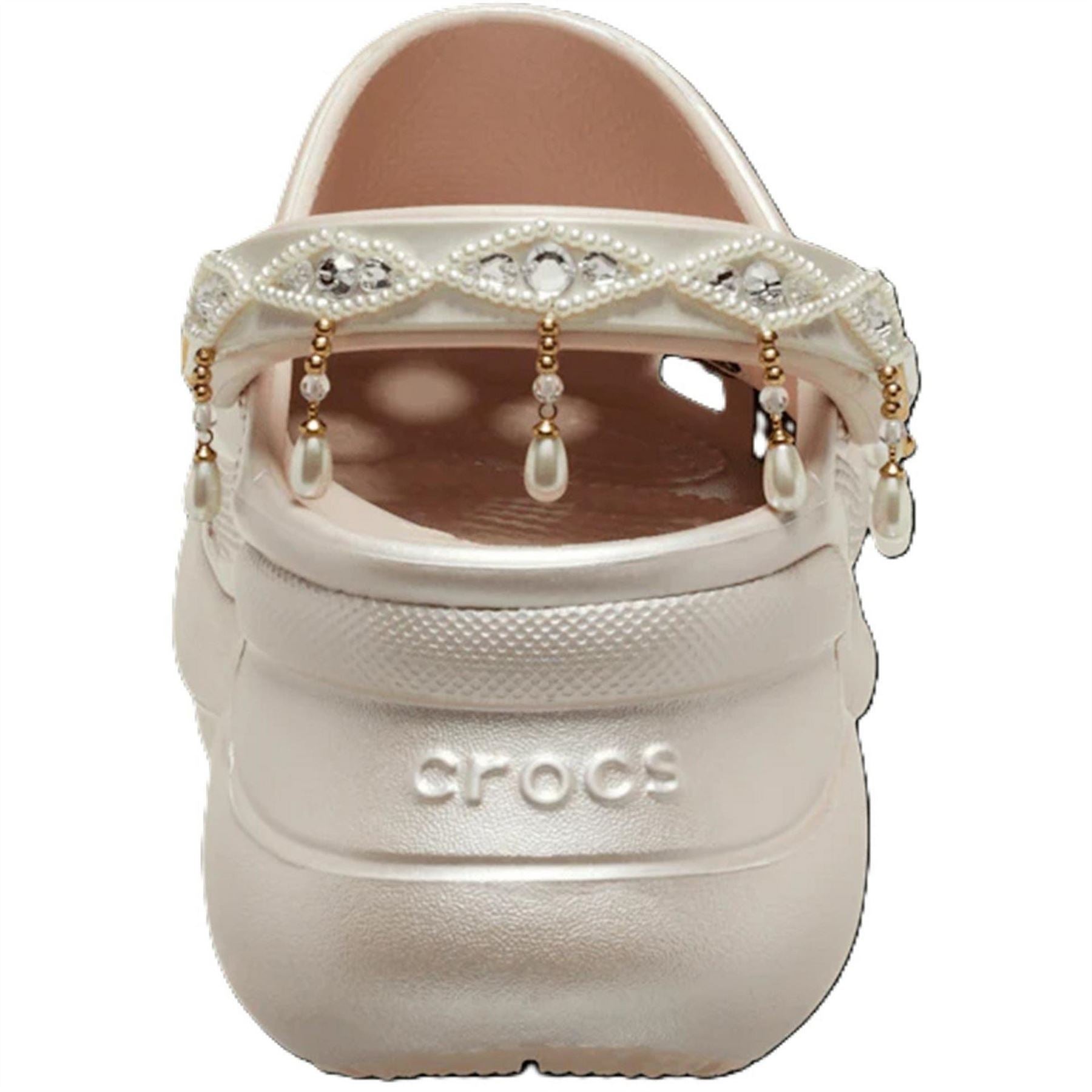 Crocs Bedazzled Shuv Platform Clogs