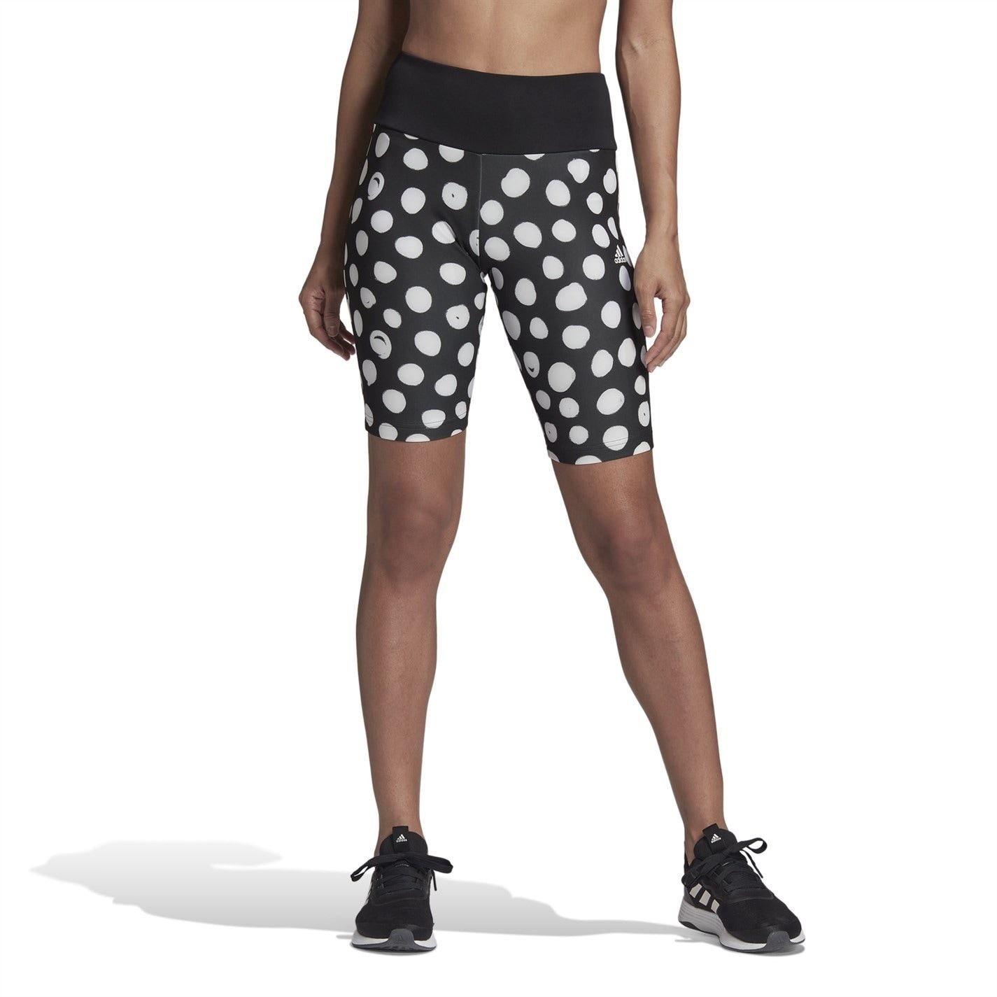 adidas Womens Farm Print Bike Shorts
