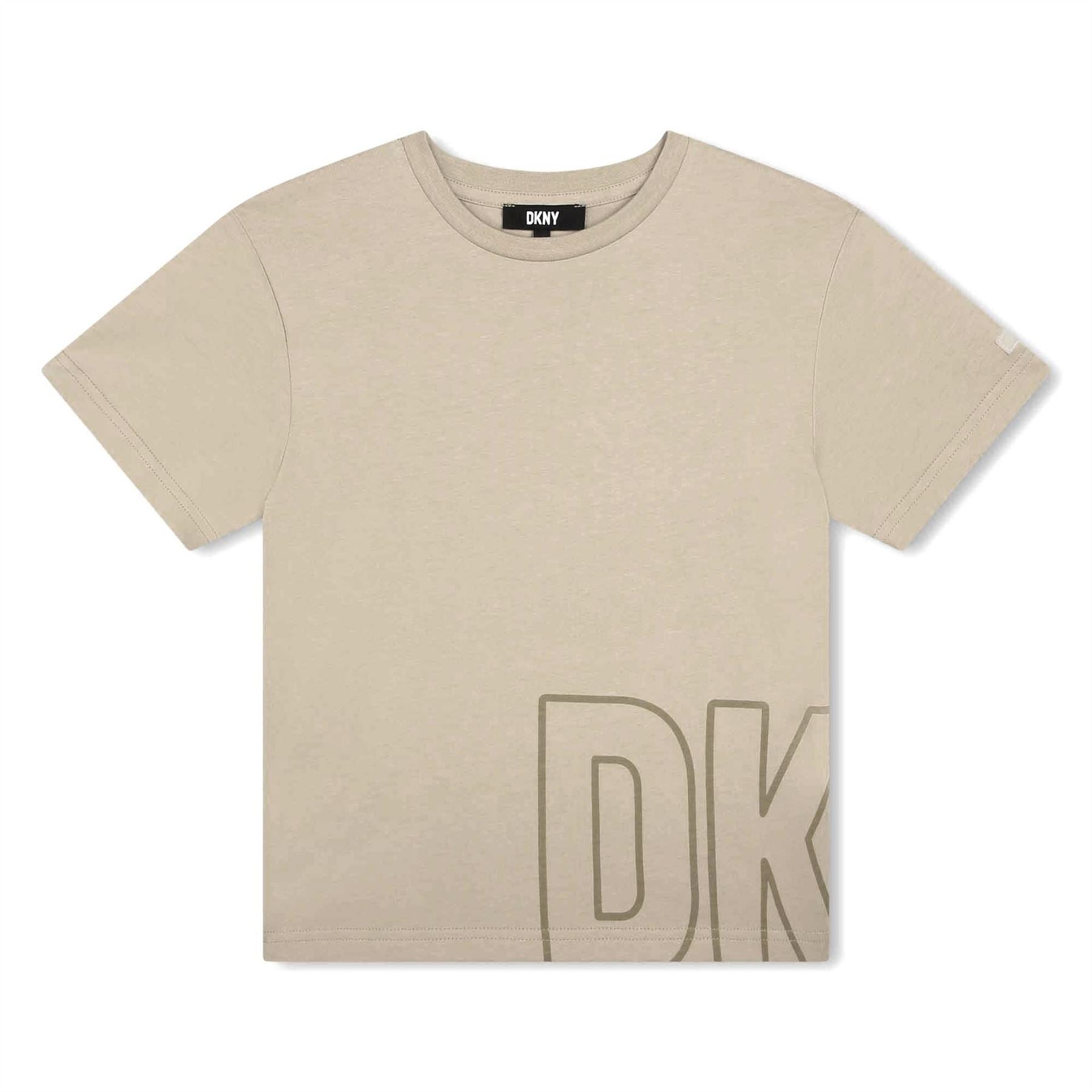 DKNY Regular Fit Crew Neck Short Sleeve T-Shirt