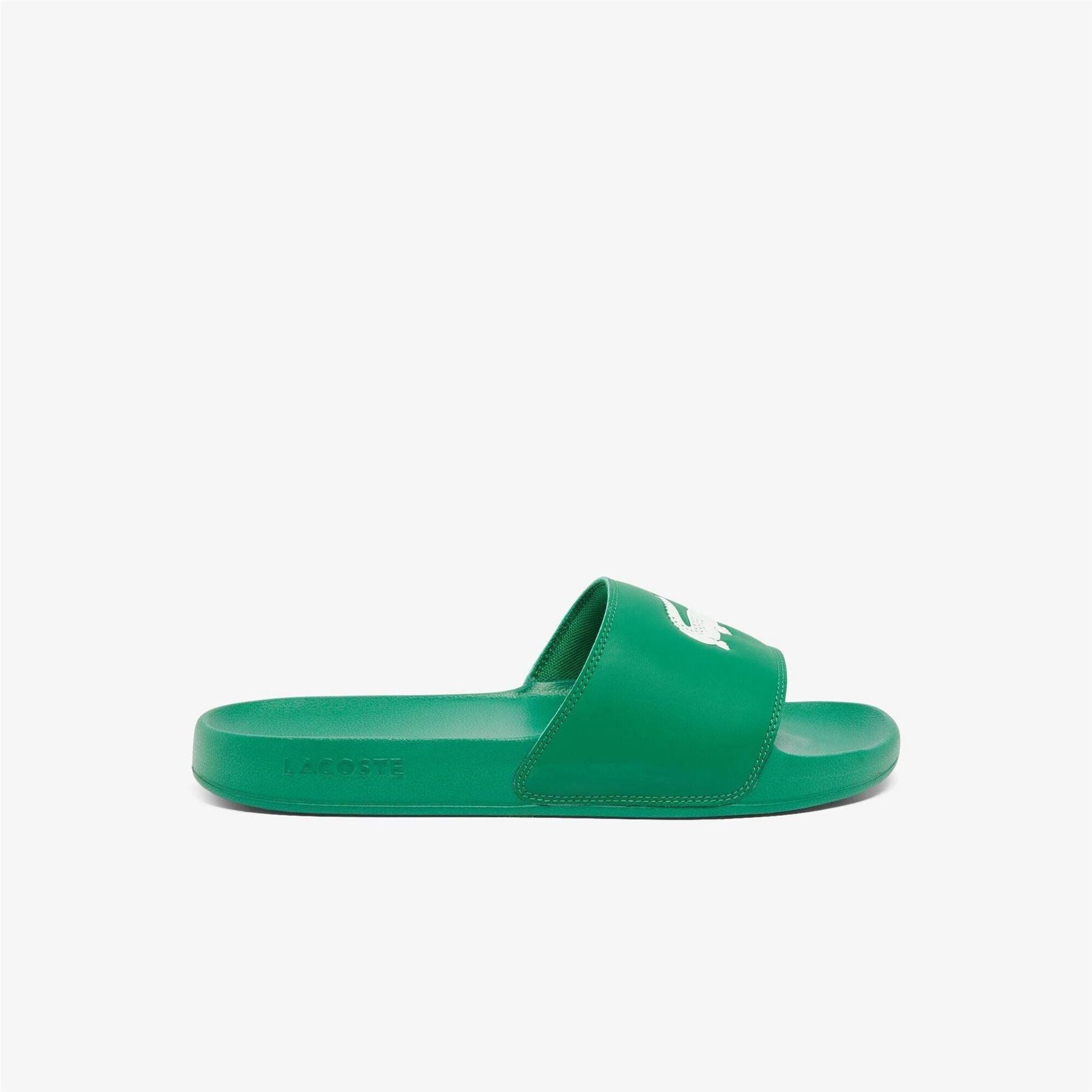 Lacoste Serve Crocodile Print Slide Mules