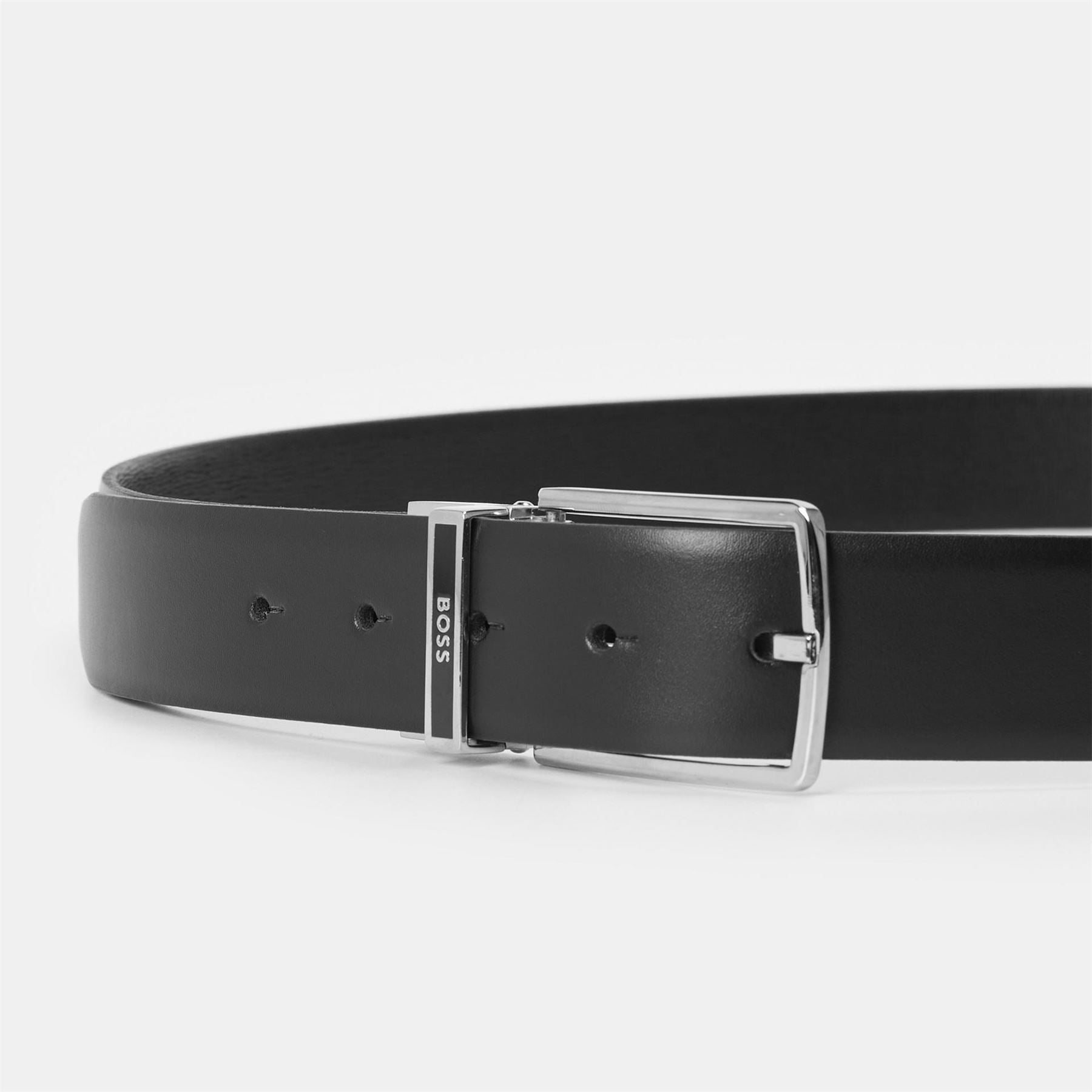 Boss Soft Leather Pin Buckle Belt