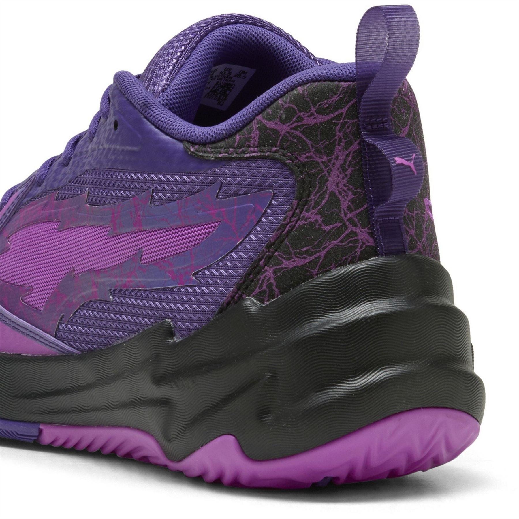 Puma Scoot Zeros Purple Lightning Basketball Trainers