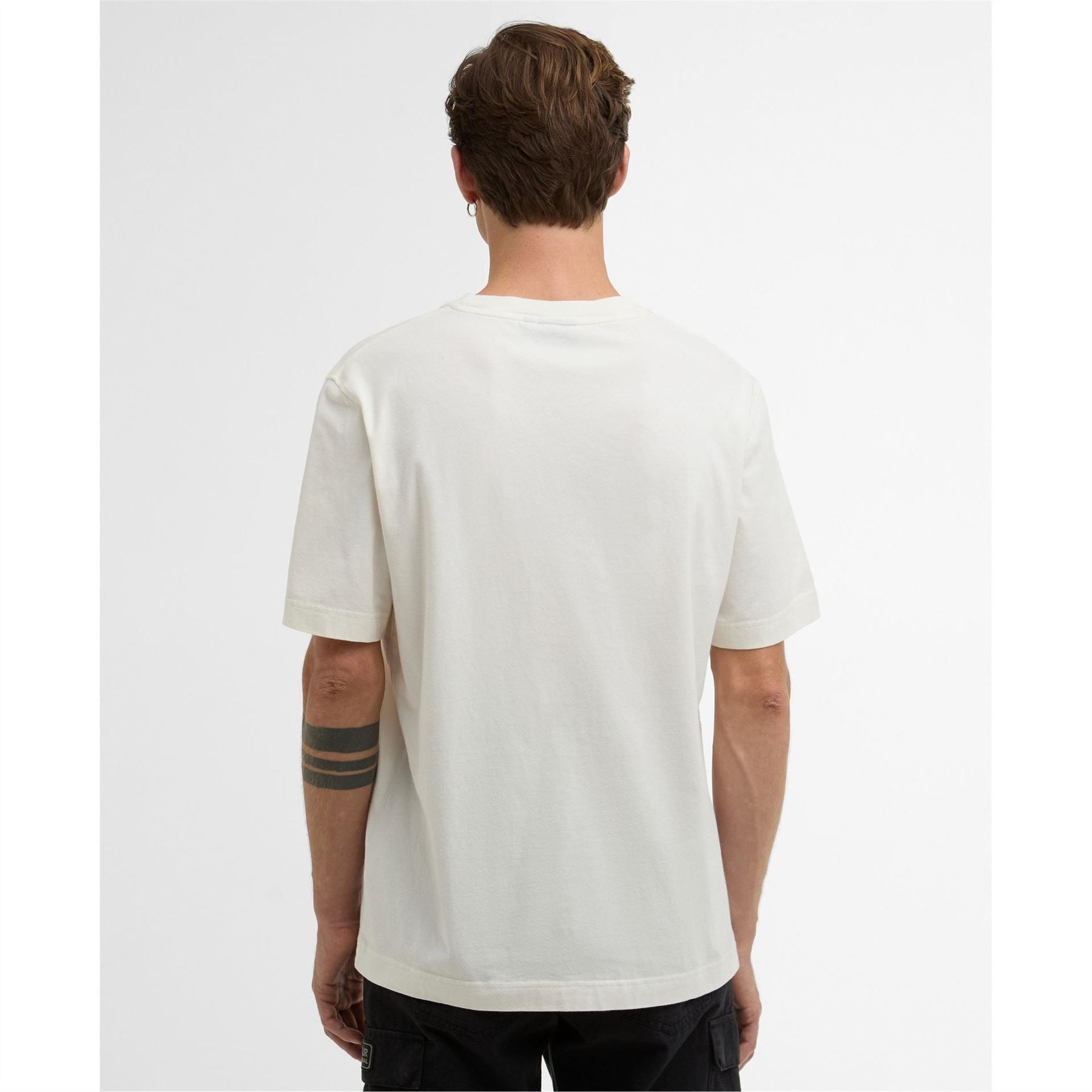 Barbour International Cowl Motorbike Graphic T-Shirt