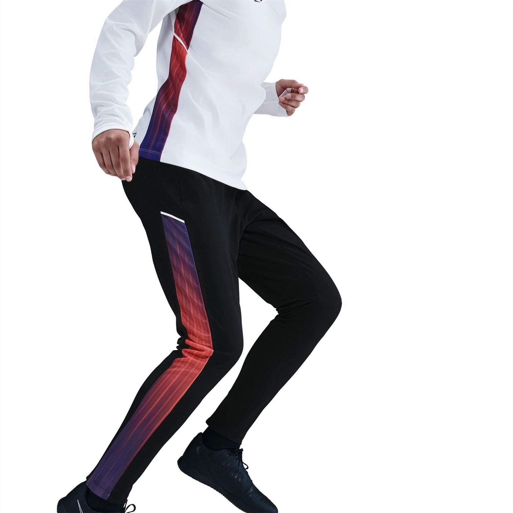 Nike Color Block Tapered Fit Track Pants